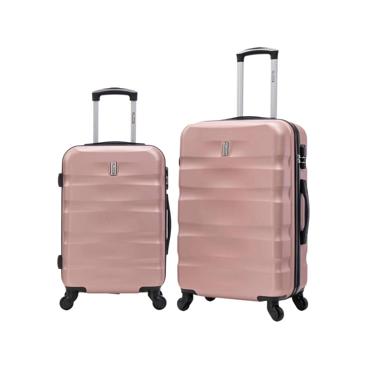 Set de 2 Valises CELIMS en ABS – Valise Cabine 55 cm et Moyenne 65 cm