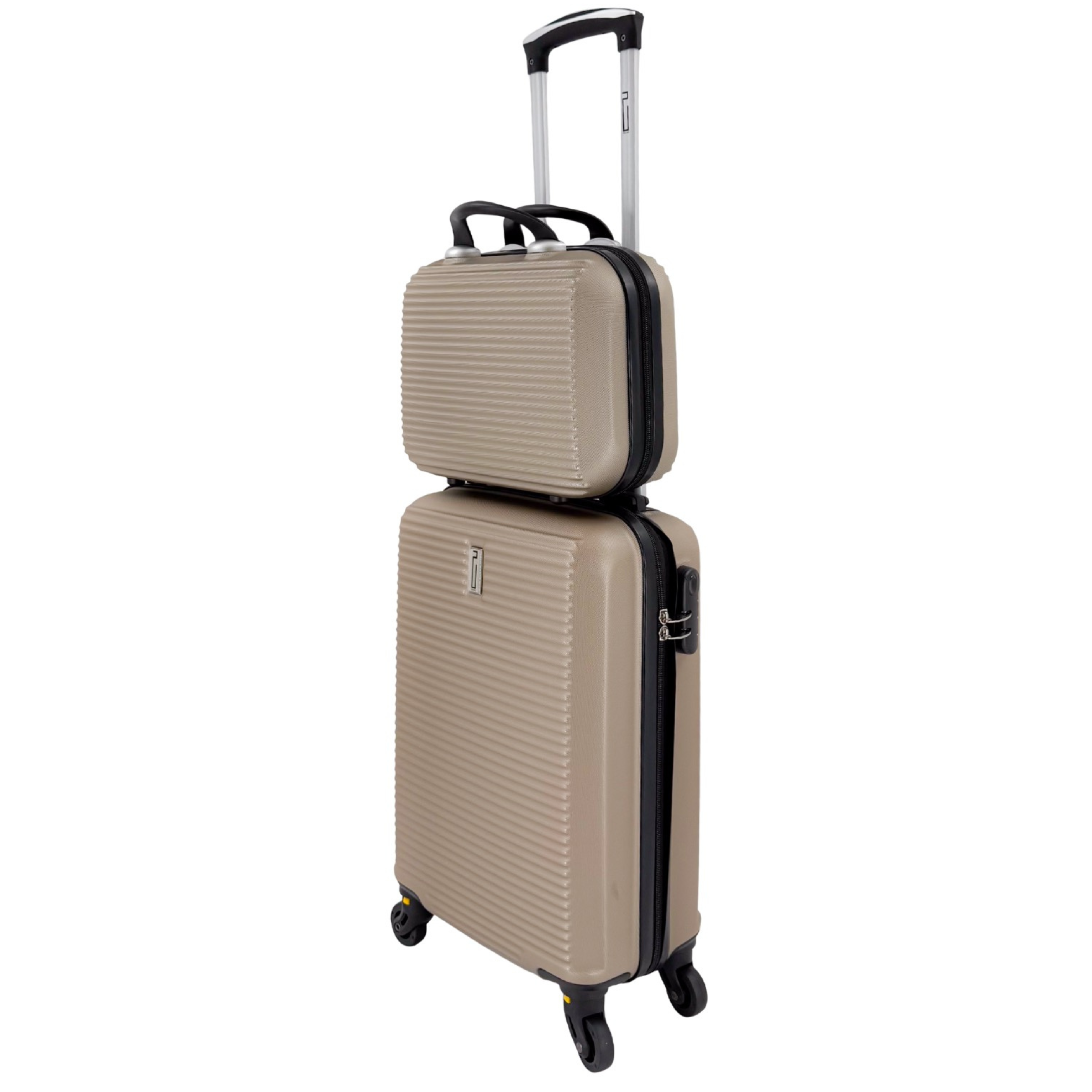 Valise Cabine & Vanity ABS - XS Roues Amovibles (45cm)
