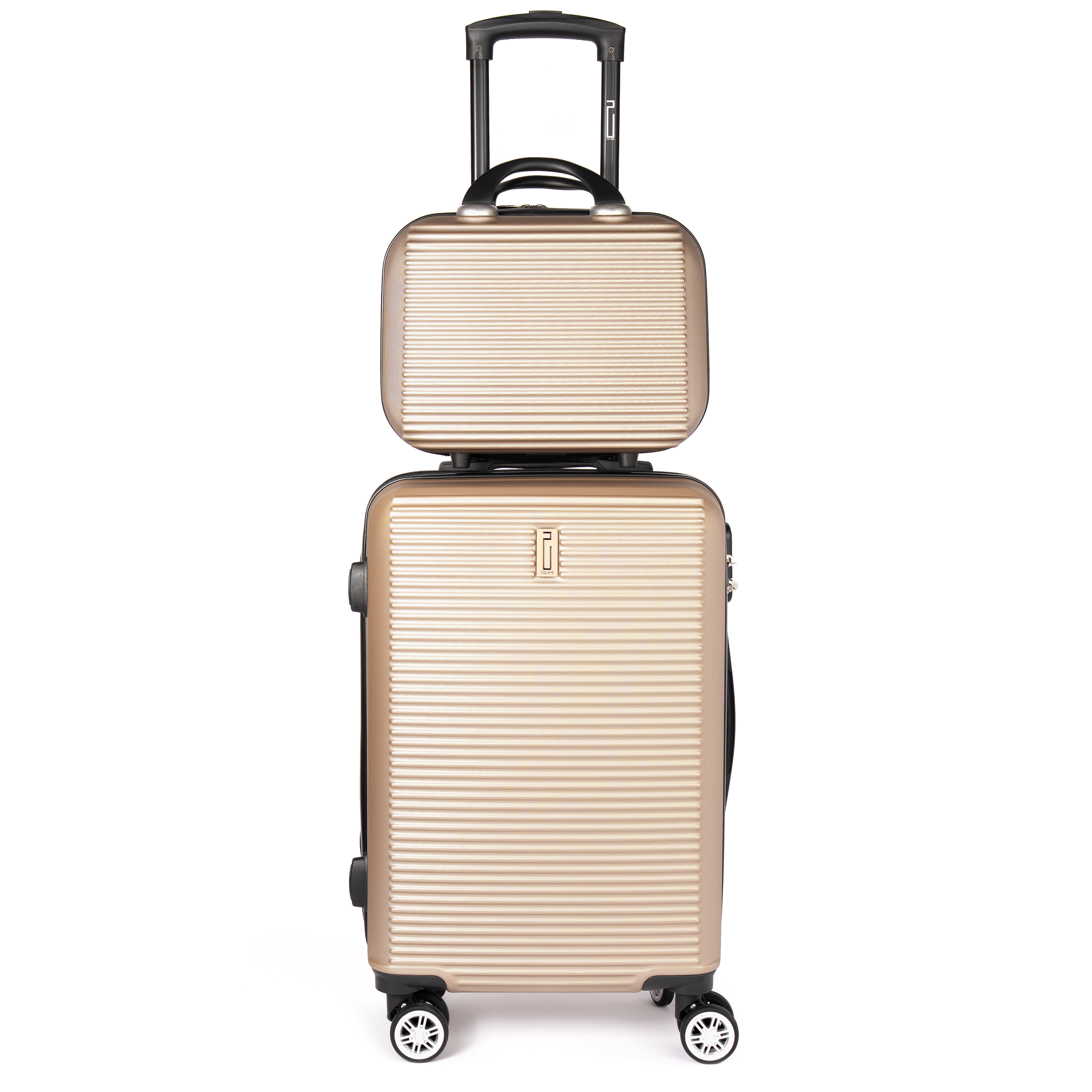 SET - Set 4 Pièces - ABS (XL-75cm) (L-65cm) (S-55cm) (Vanity-30cm)