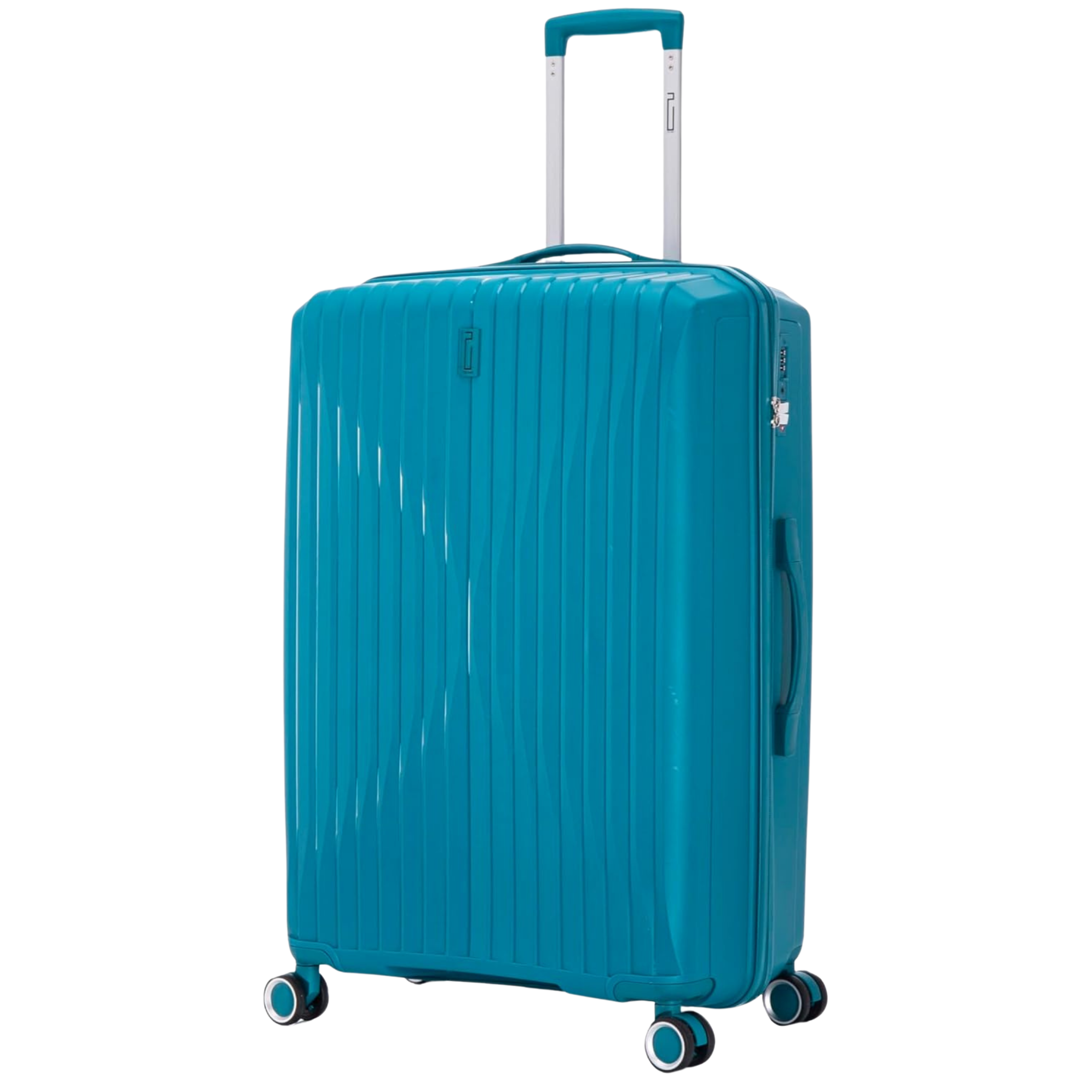 Mittlerer Koffer aus Polypropylen | 20 kg Koffer | 65x40x25 | Schwarz