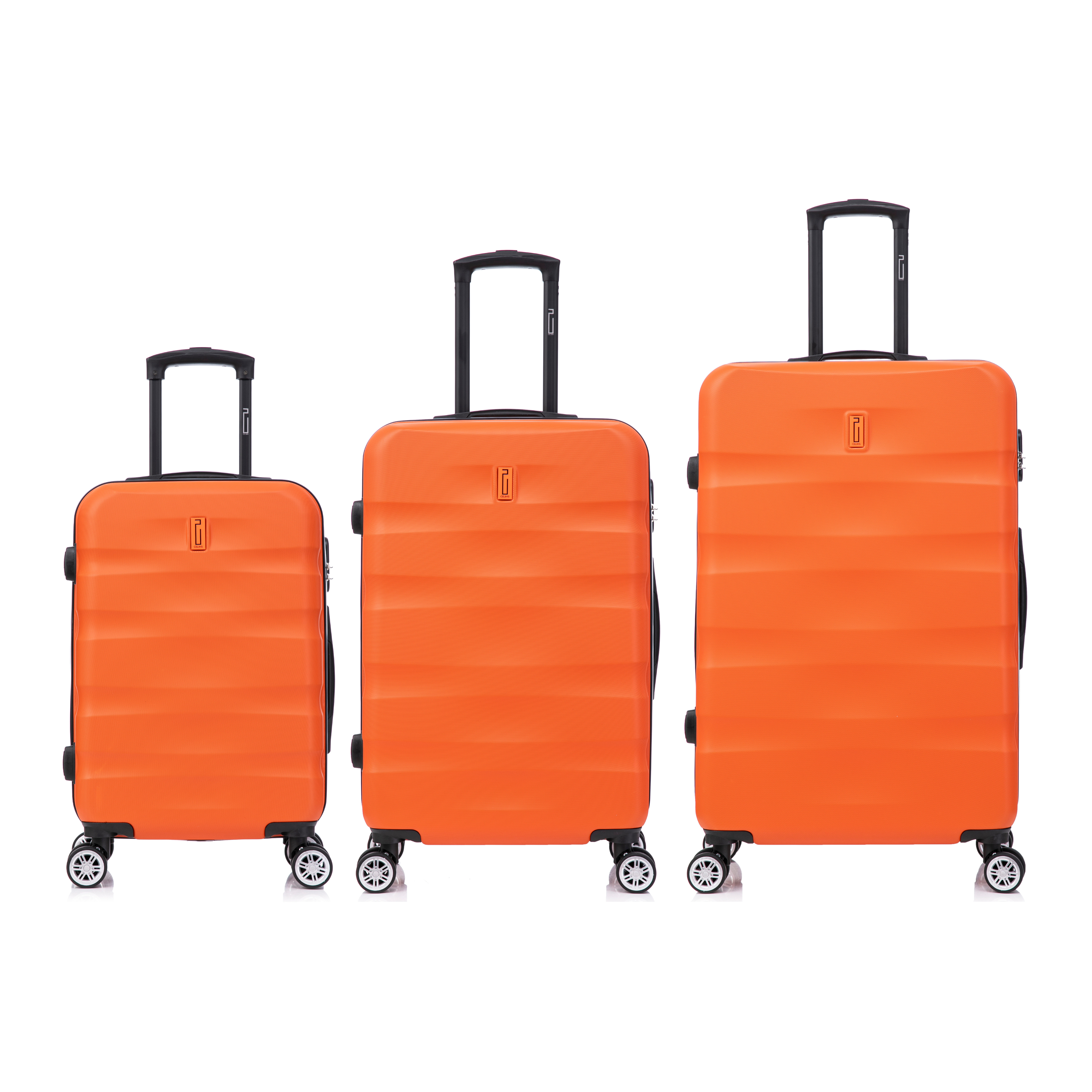 AeroWave 3-piece suitcase set | Cabin suitcase | Medium suitcase | Large suitcase - Green