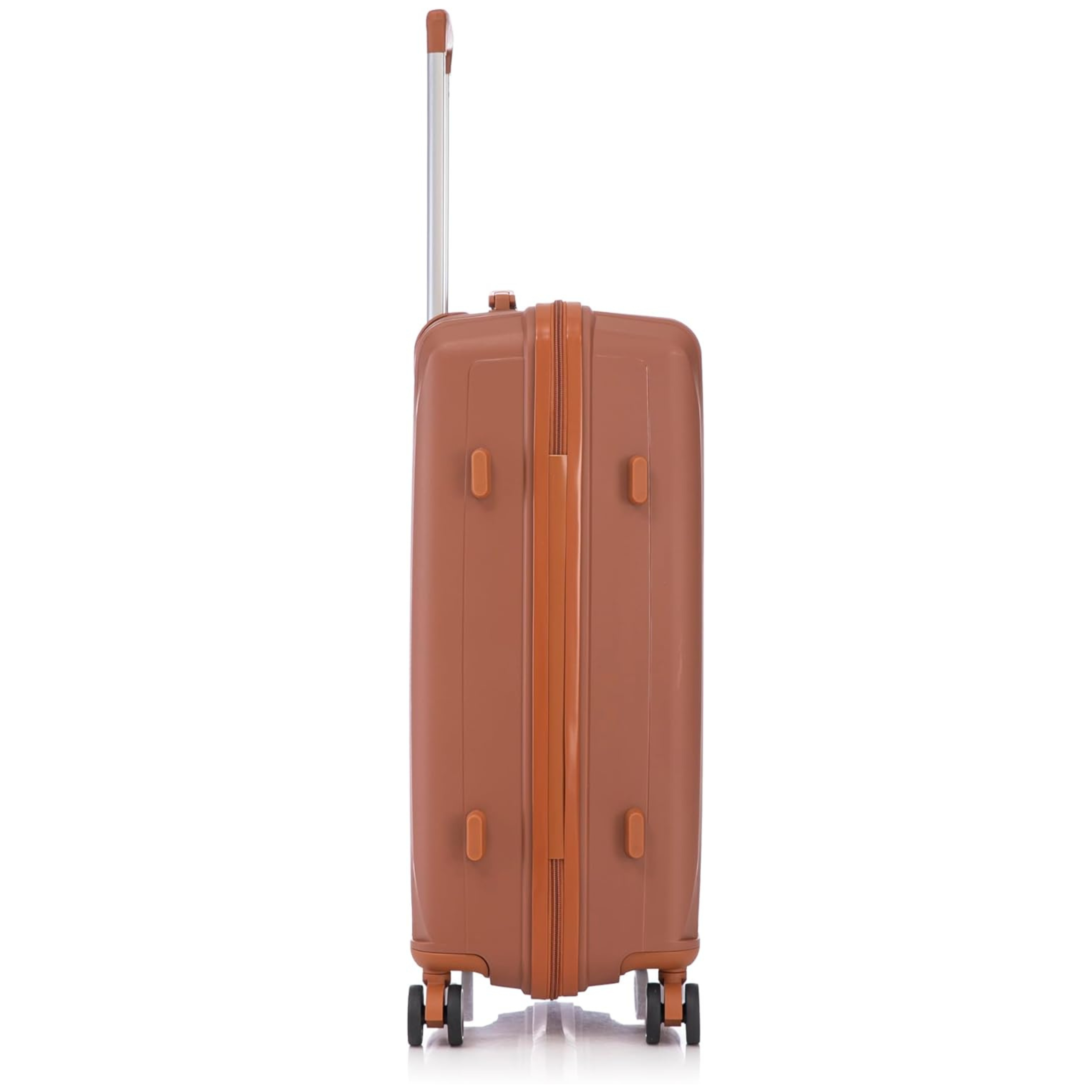 Großer Koffer aus Polypropylen | 23 kg Aufgabegepäck | 75x45x28 | Rot