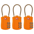 Orange / Lot de 3