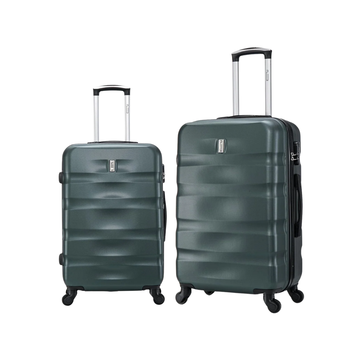 Set de 2 Valises CELIMS en ABS – Valise Cabine 55 cm et Moyenne 65 cm