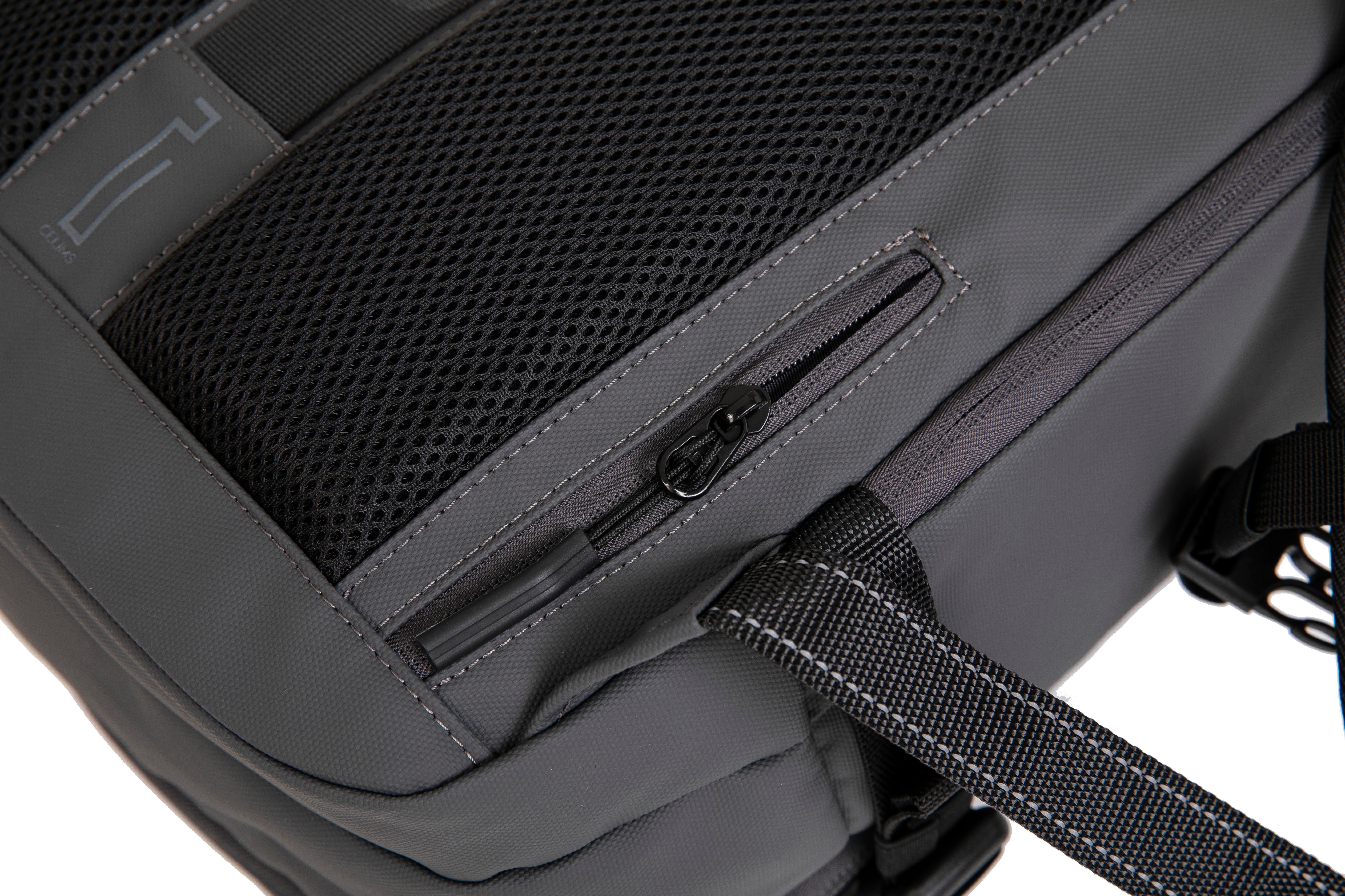Mochila de viaje | Mochila de vacío | Impermeable – Negro con bomba