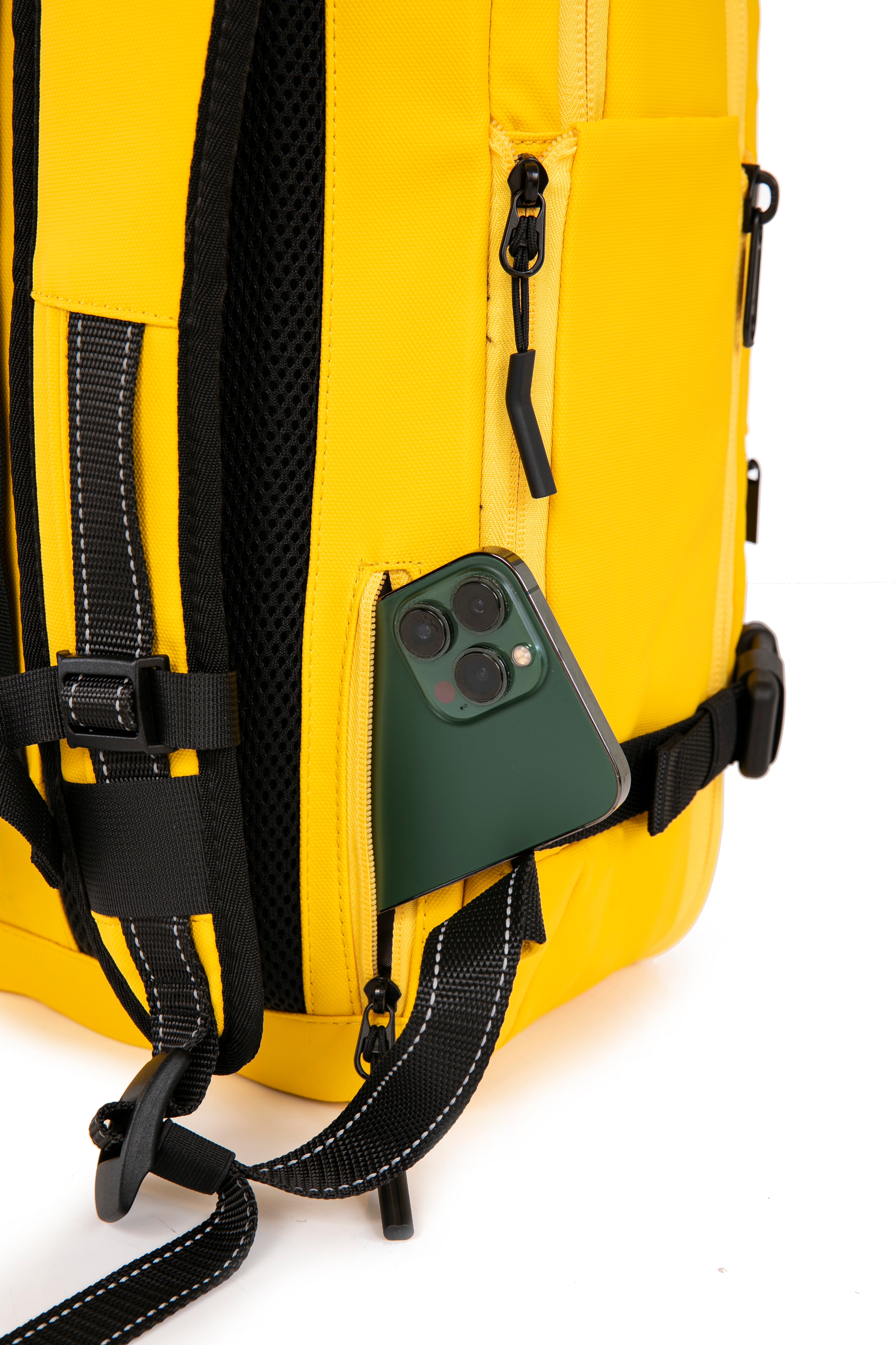 Mochila de viaje | Mochila de vacío | Impermeable – Negro con bomba