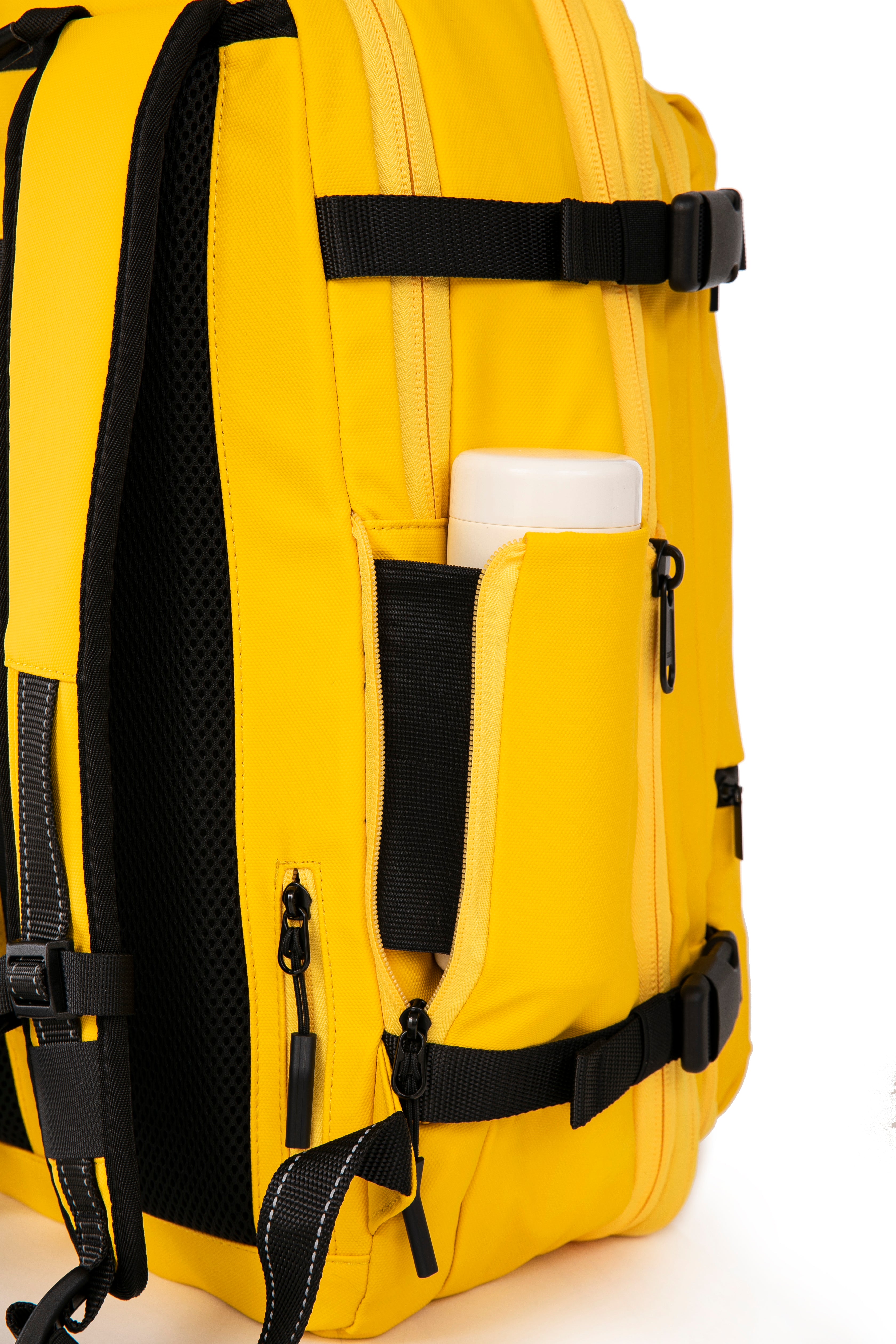 Mochila de viaje | Mochila de vacío | Impermeable – Negro con bomba