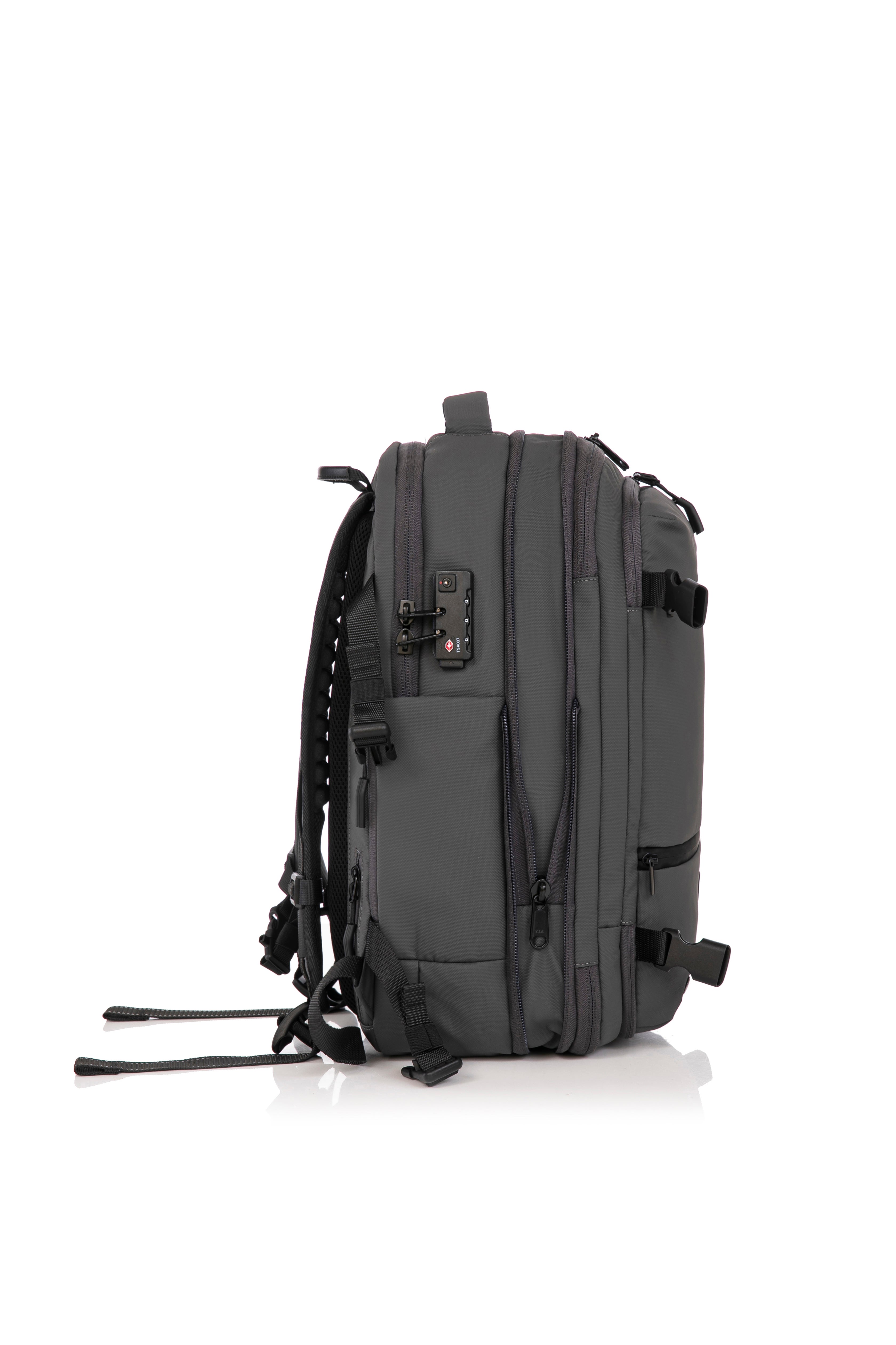 Mochila de viaje | Mochila de vacío | Impermeable – Negro con bomba