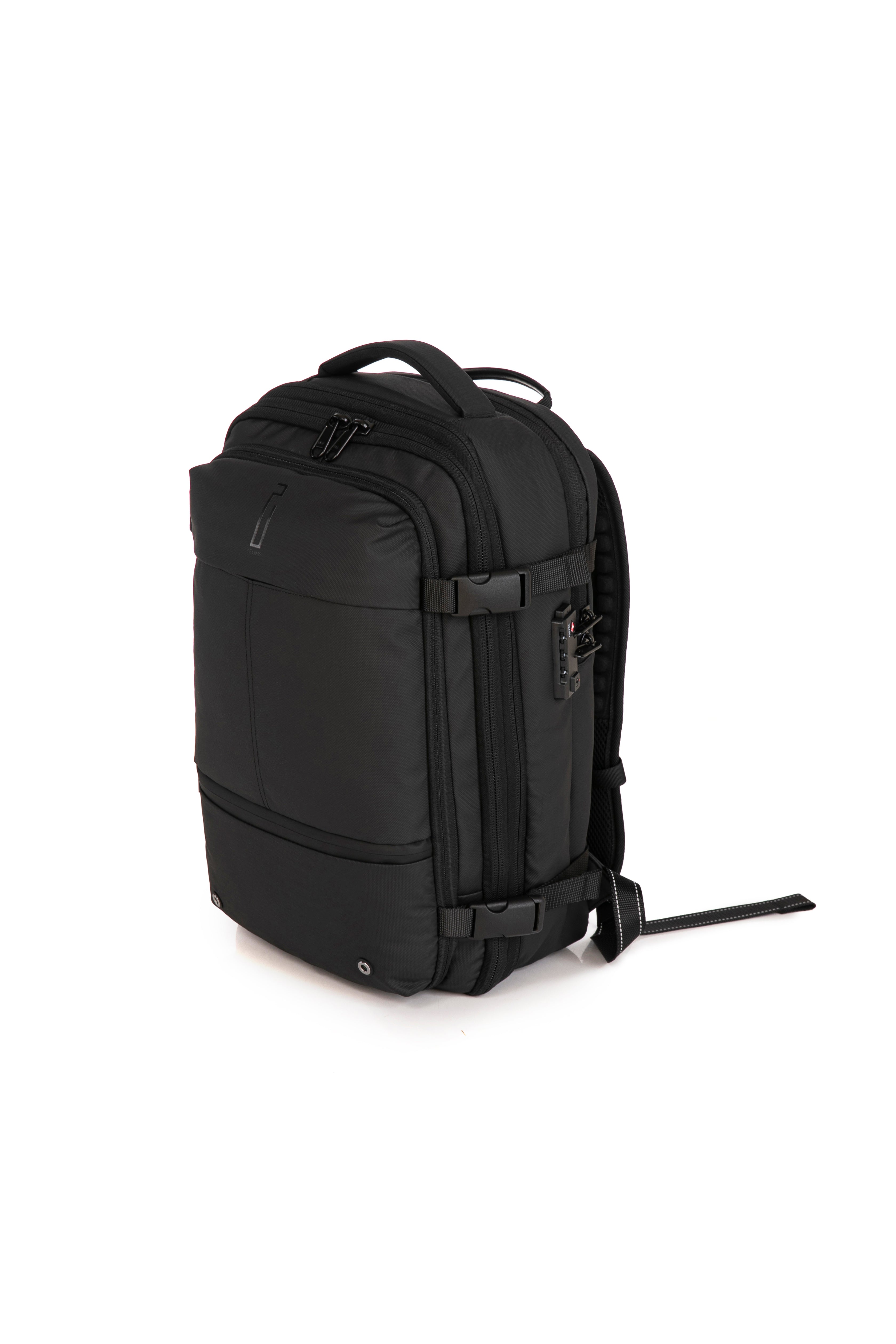Mochila de viaje | Mochila de vacío | Impermeable – Negro con bomba