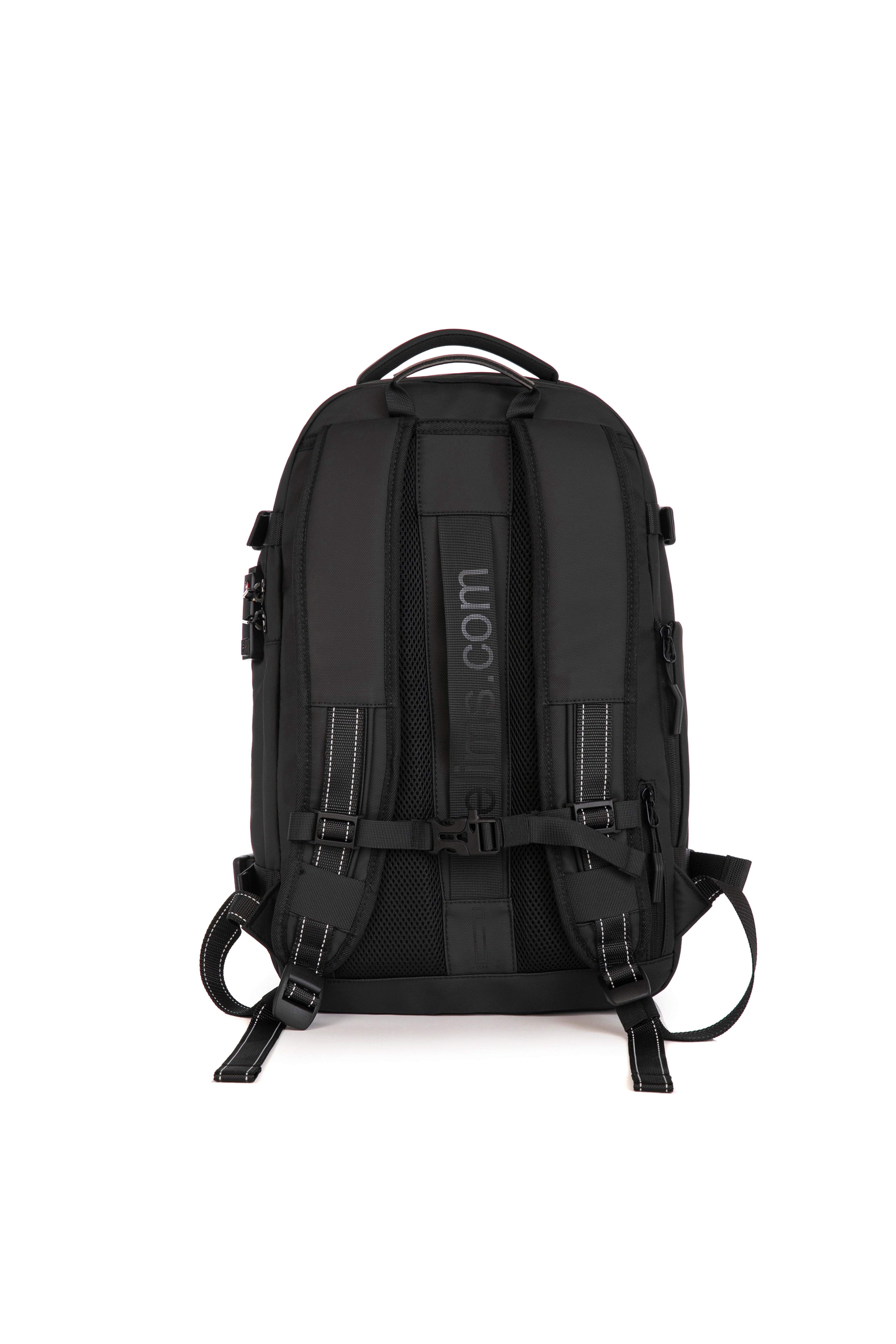 Mochila de viaje | Mochila de vacío | Impermeable – Negro con bomba