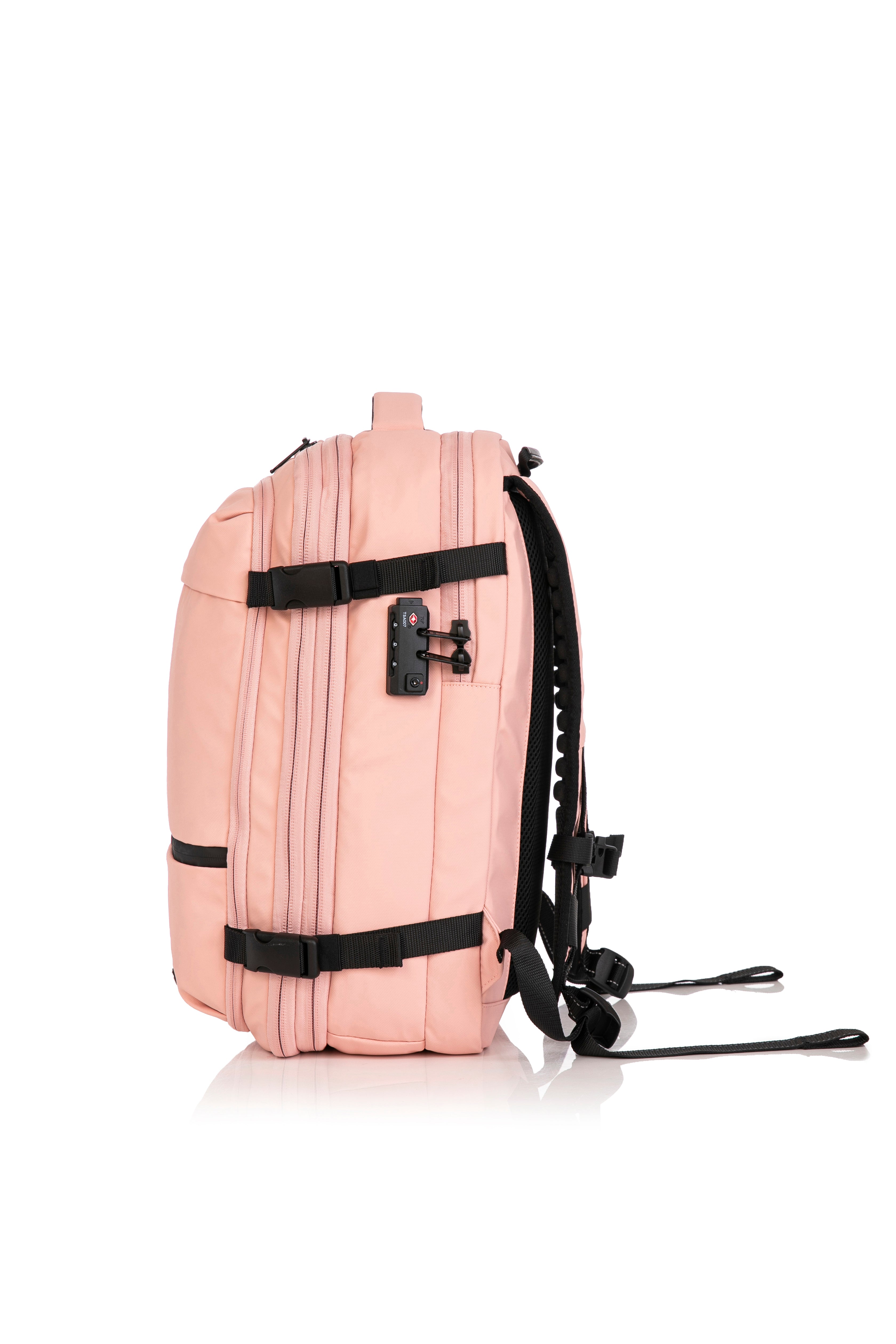 Mochila de viaje | Mochila de vacío | Impermeable – Negro con bomba