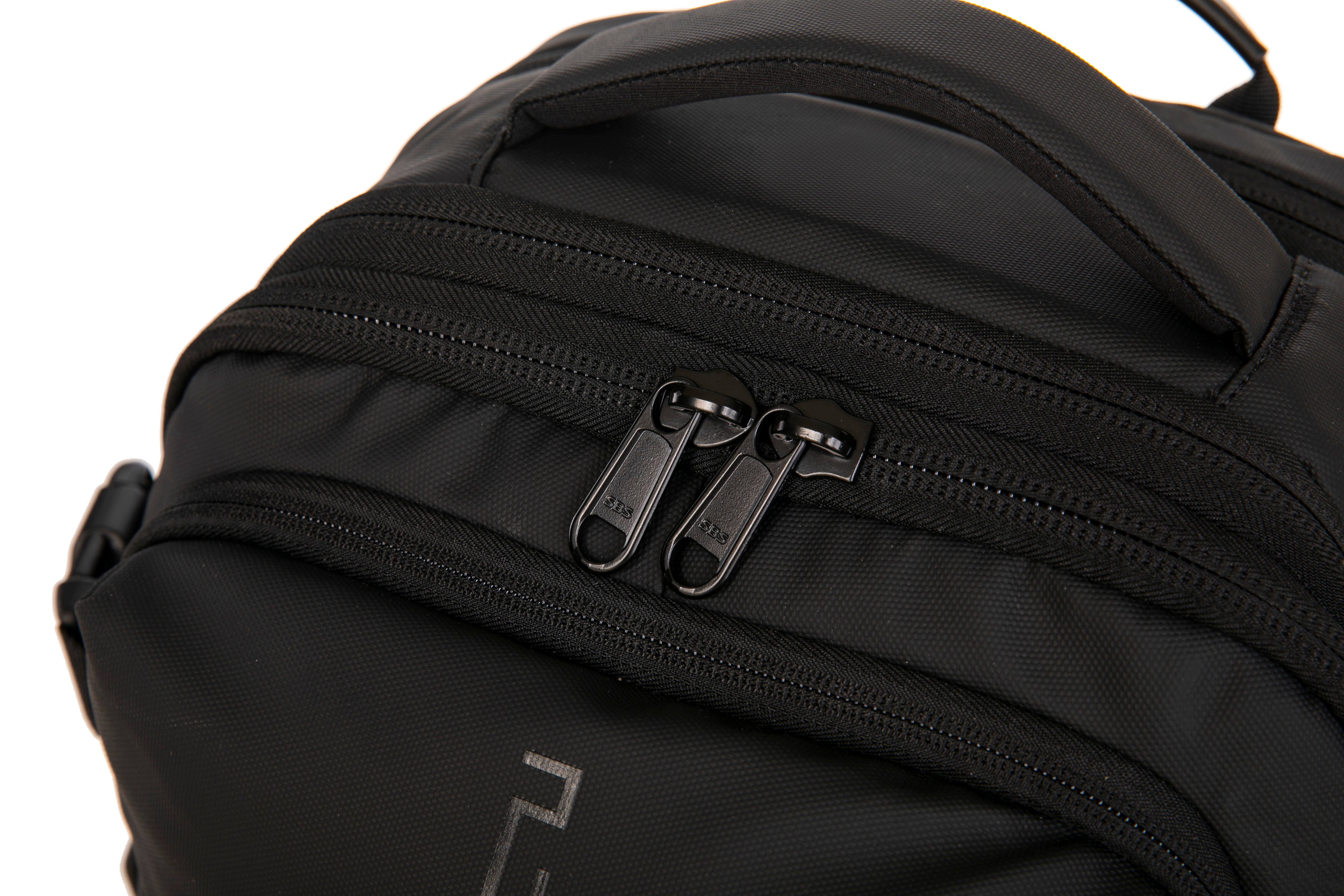 Mochila de viaje | Mochila de vacío | Impermeable – Negro con bomba