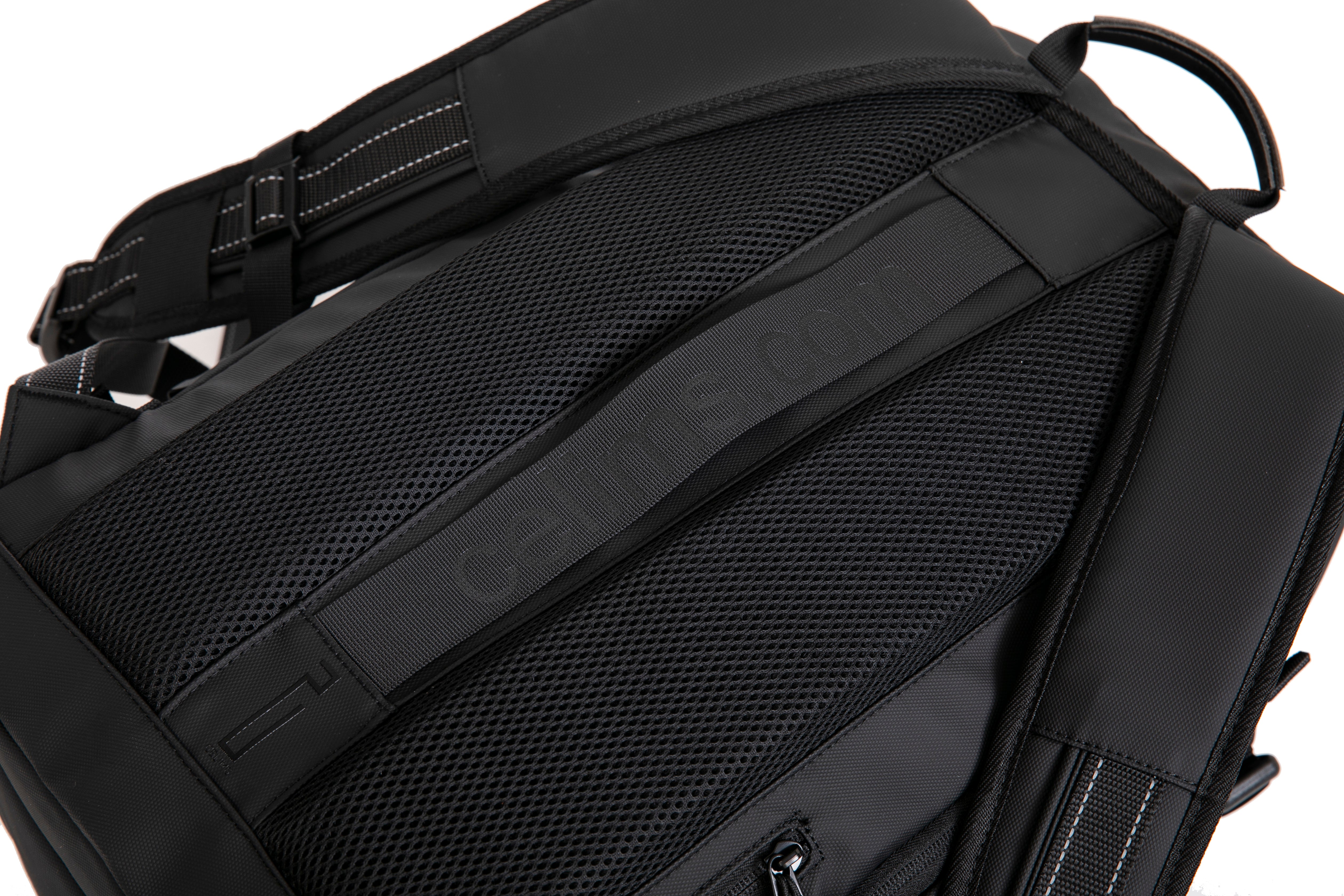 Mochila de viaje | Mochila de vacío | Impermeable – Negro con bomba