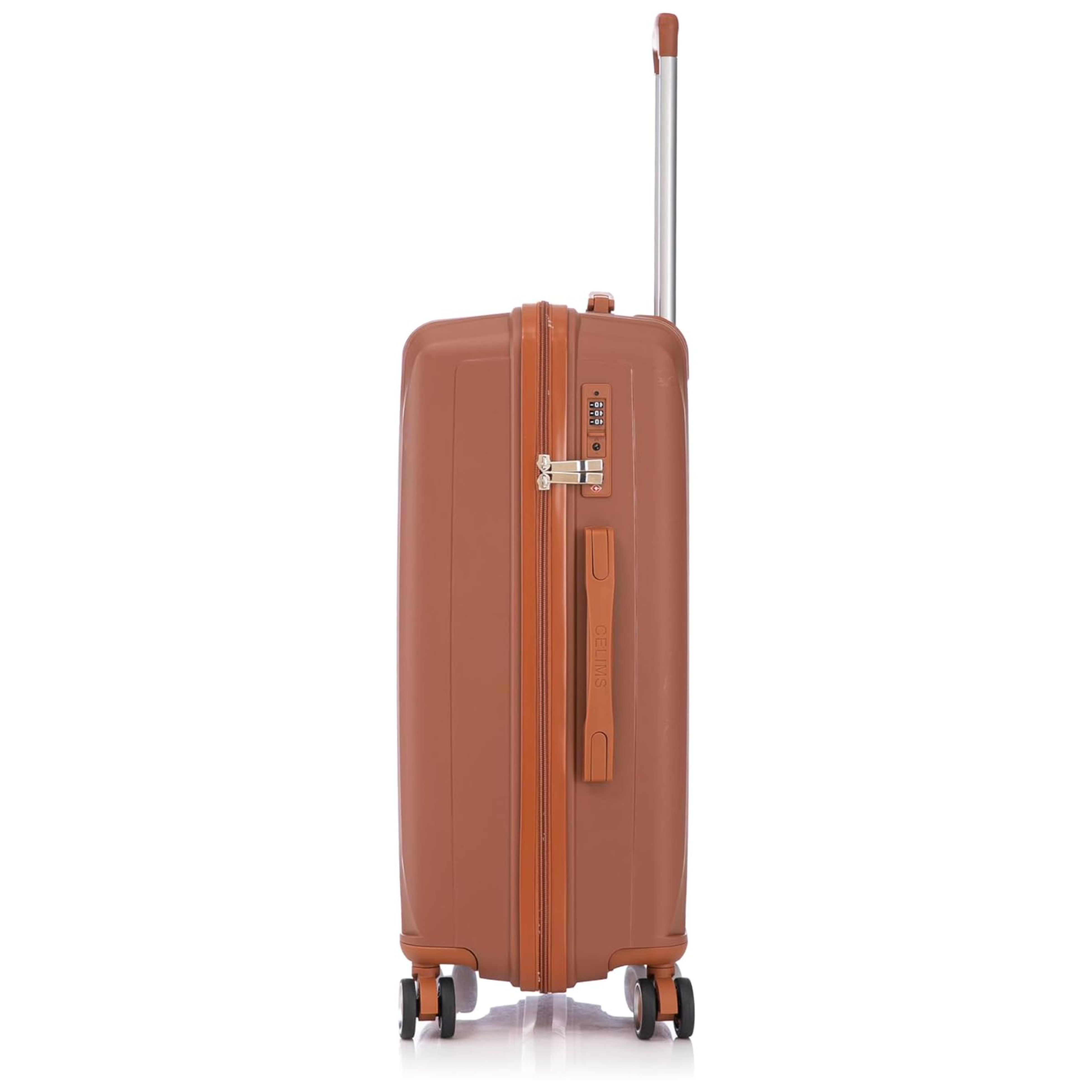 Großer Koffer aus Polypropylen | 23 kg Aufgabegepäck | 75x45x28 | Rot