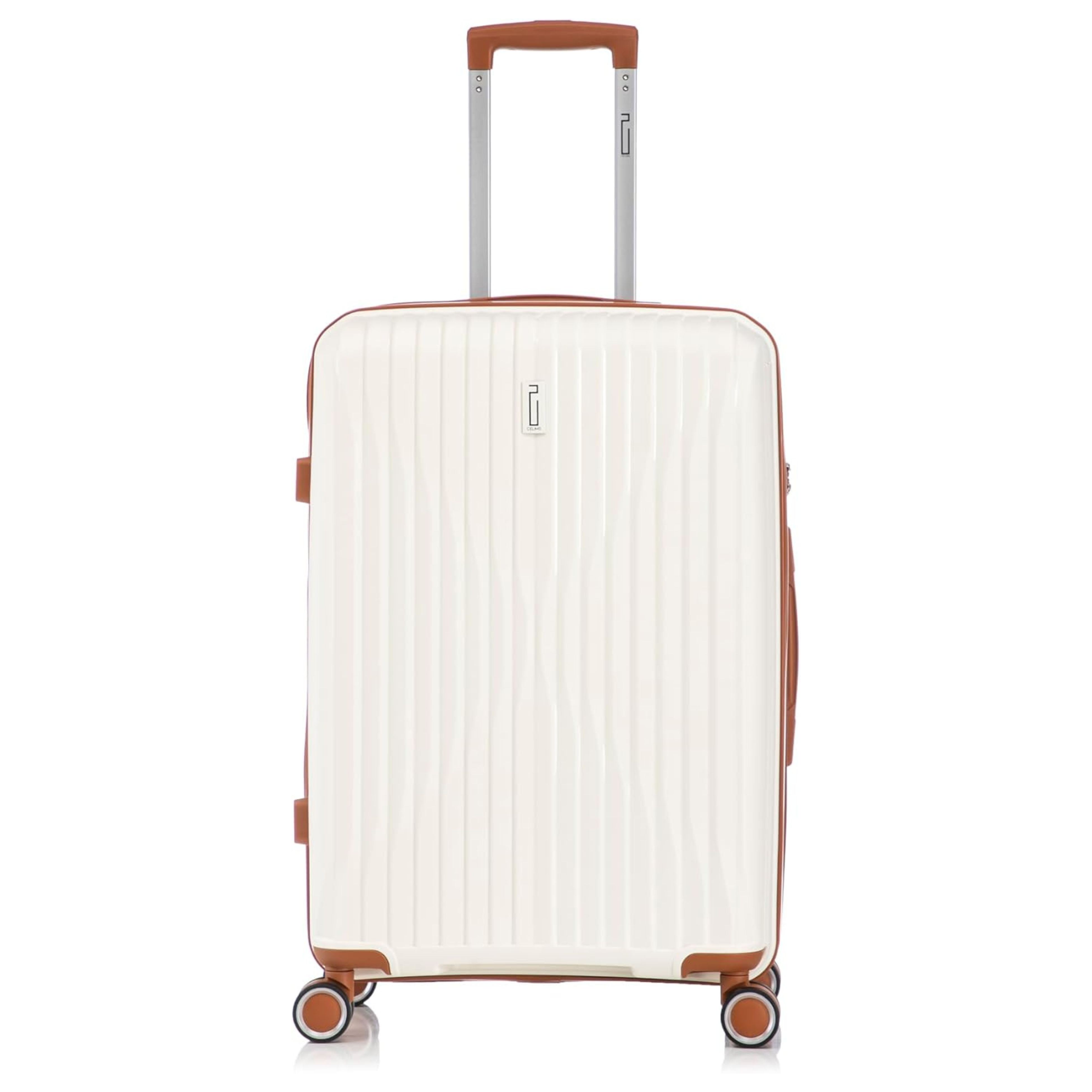 Mittlerer Koffer aus Polypropylen | 20 kg Koffer | 65x40x25 | Schwarz