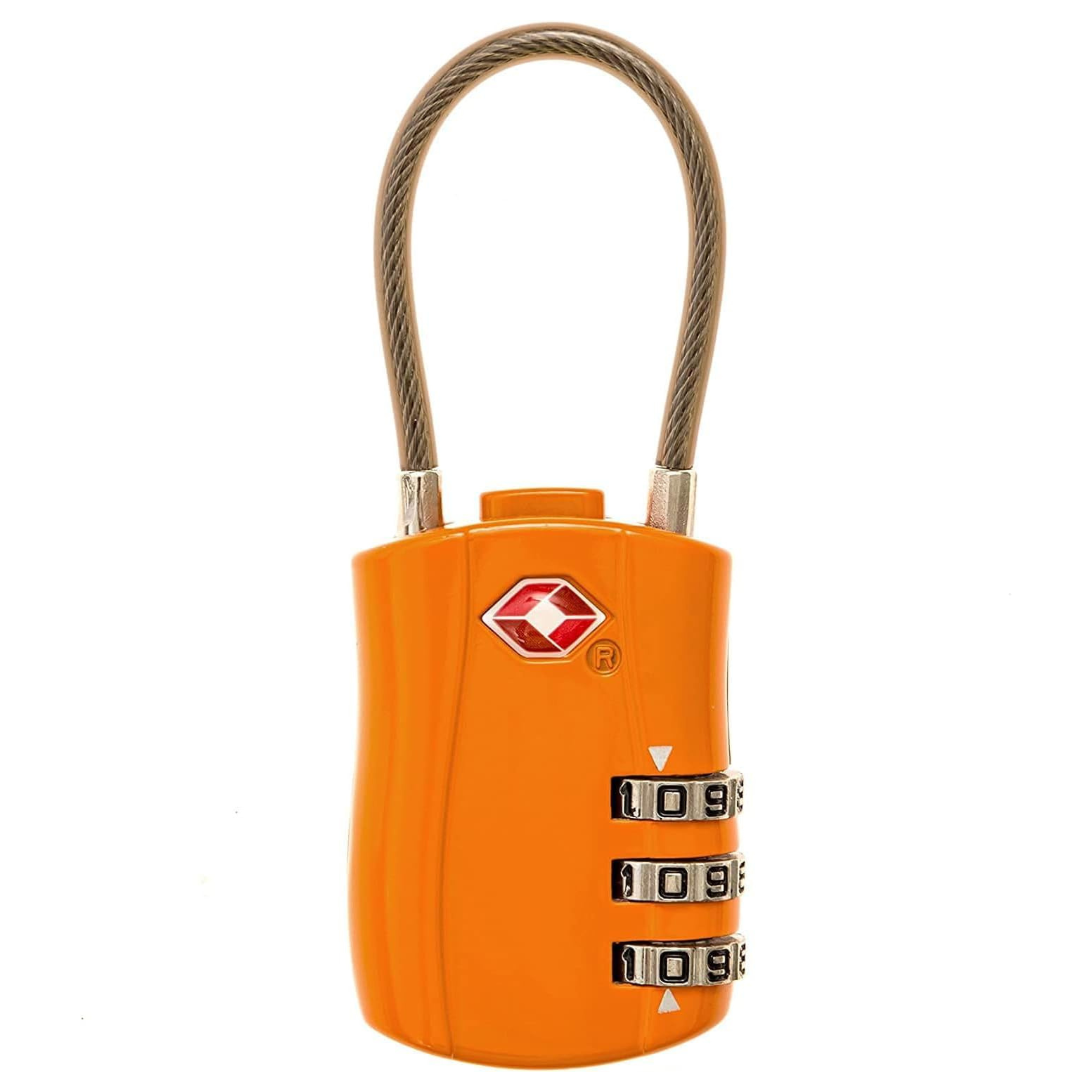 TSA Luggage Lock | Combination Lock | Suitcase Lock | Ideal Protection for Your Baggage | Black