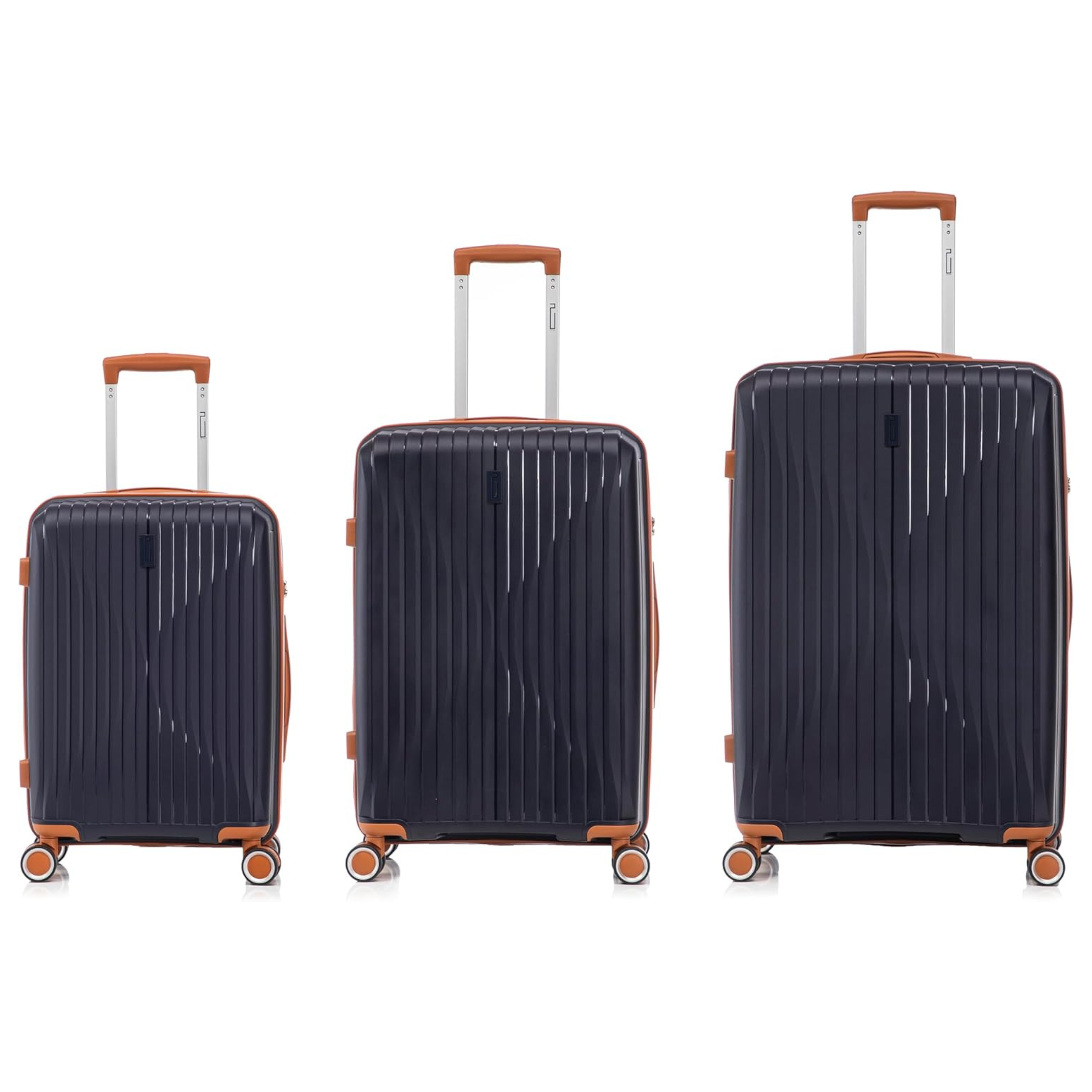 SET - Set 3 Valises - Polypropylène (XL-75cm) (L-65cm) (S-55cm)