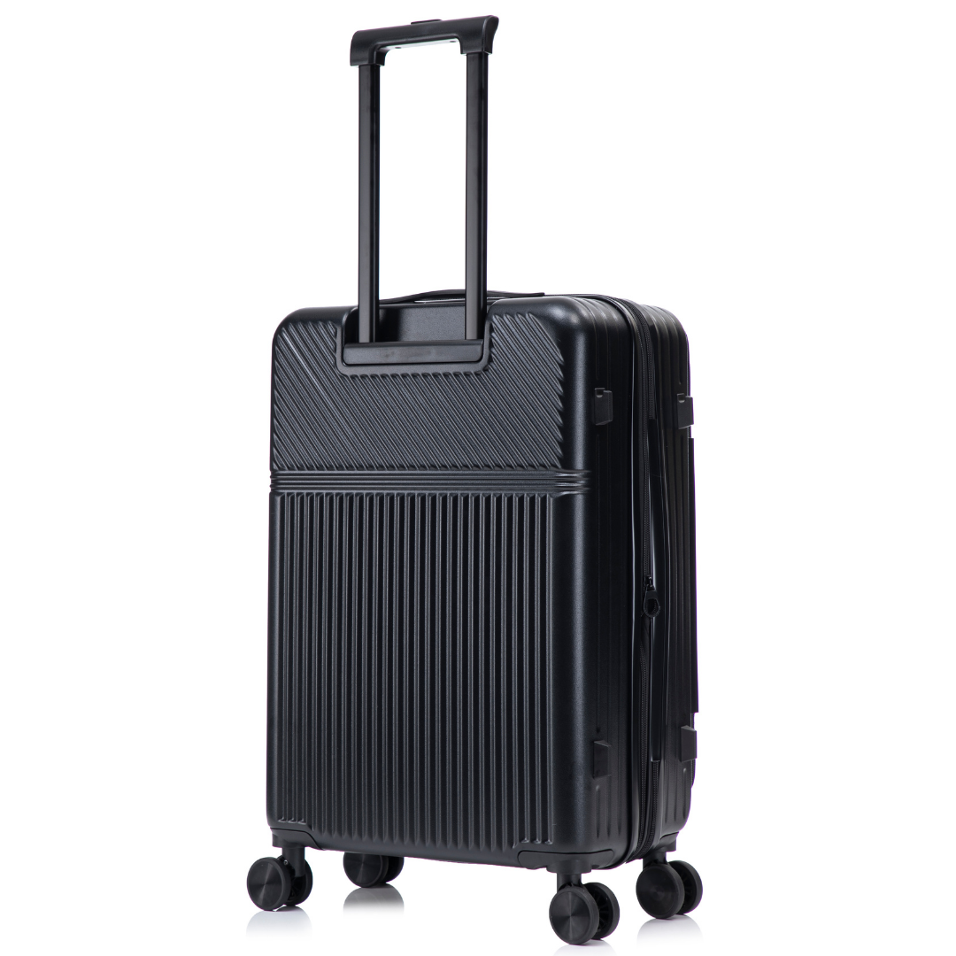 Set de 3 Valises ABS – Front Opening - Extensible & Serrure TSA (XL-75 cm / L-65 cm / S-56 cm)