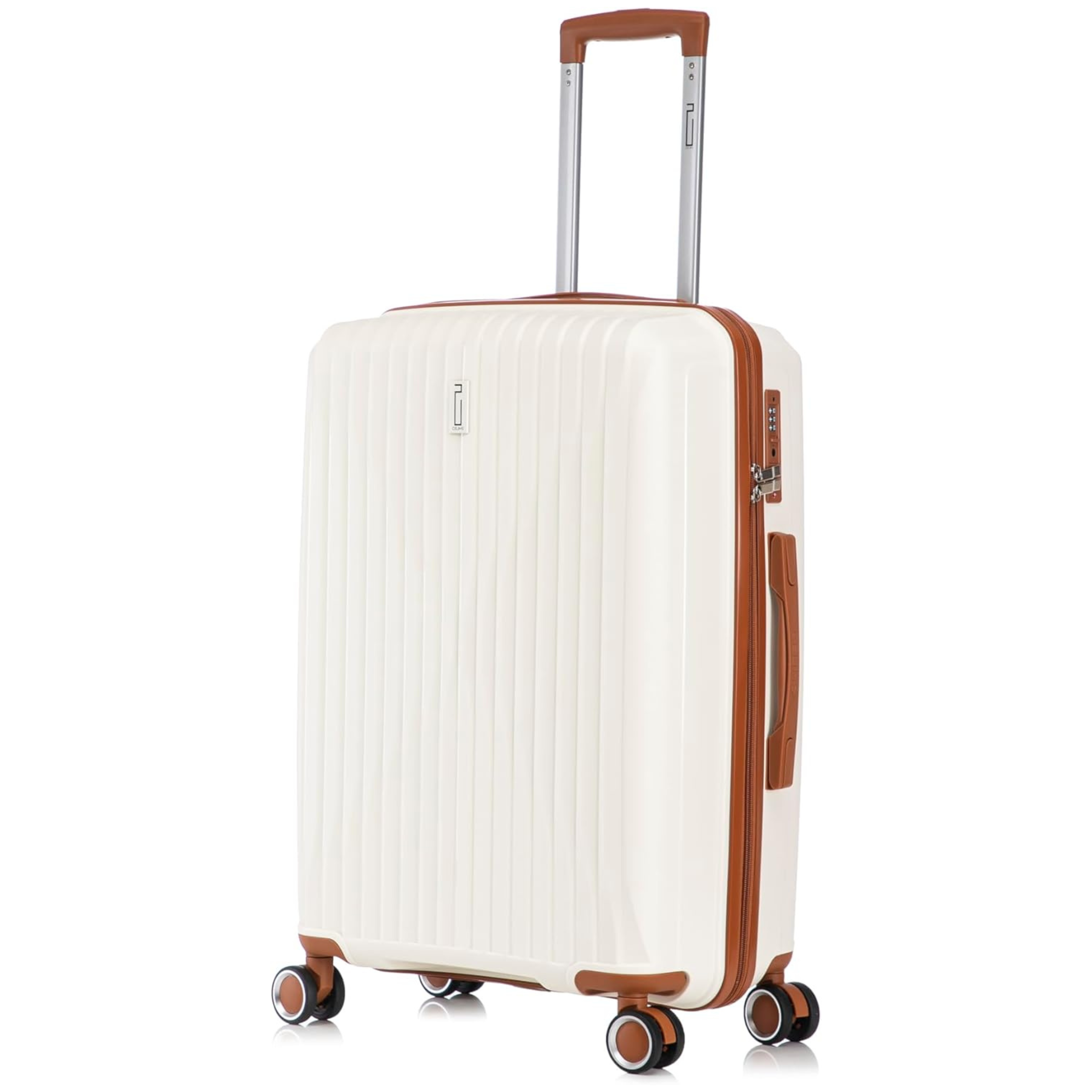 Mittlerer Koffer aus Polypropylen | 20 kg Koffer | 65x40x25 | Schwarz