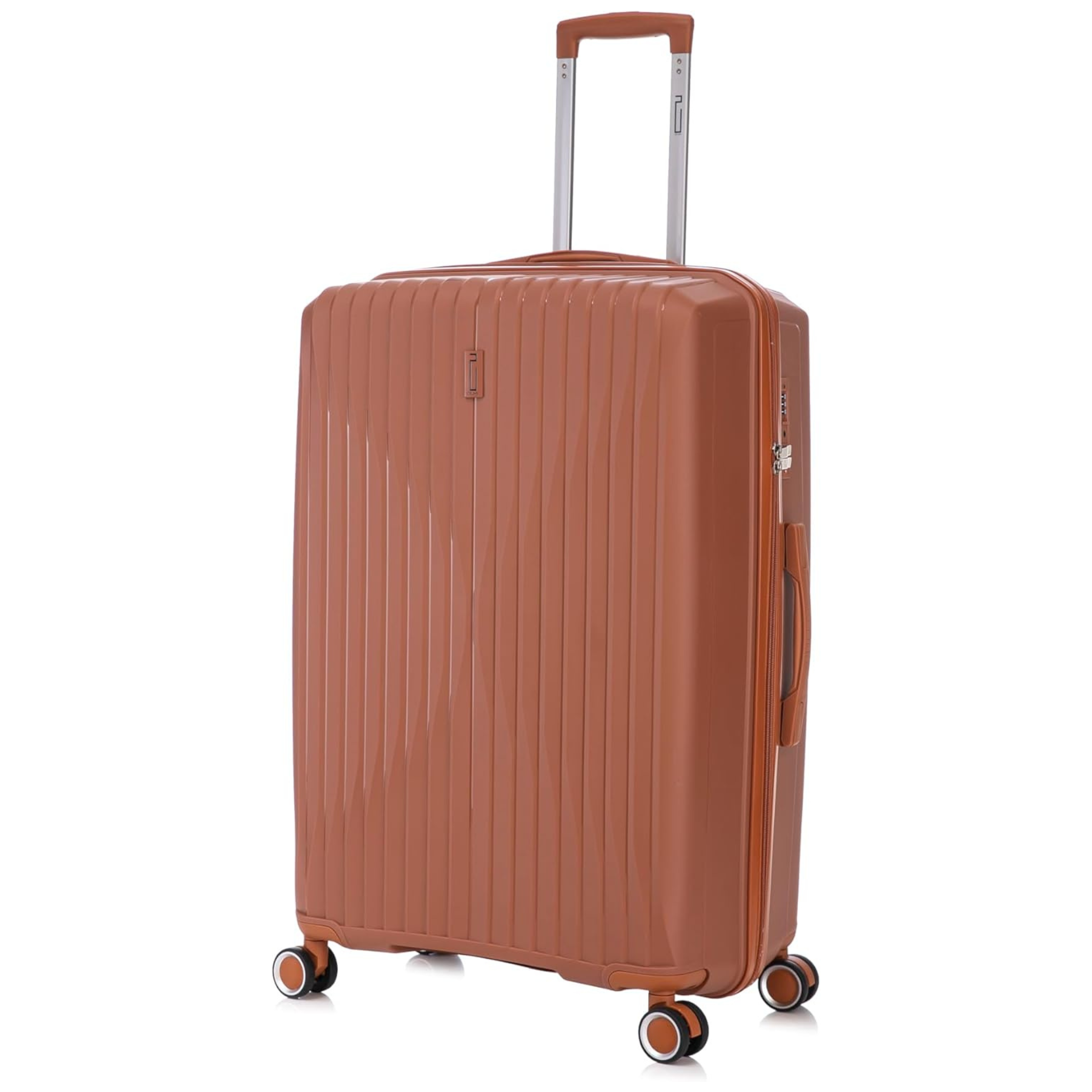 Großer Koffer aus Polypropylen | 23 kg Aufgabegepäck | 75x45x28 | Rot