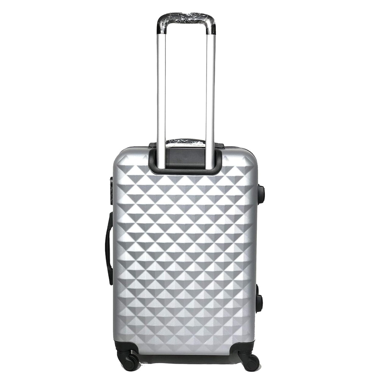 Valise Moyenne avec Vanity Urban | Valise Rigide | 65x40x25 | Argent - Celims France