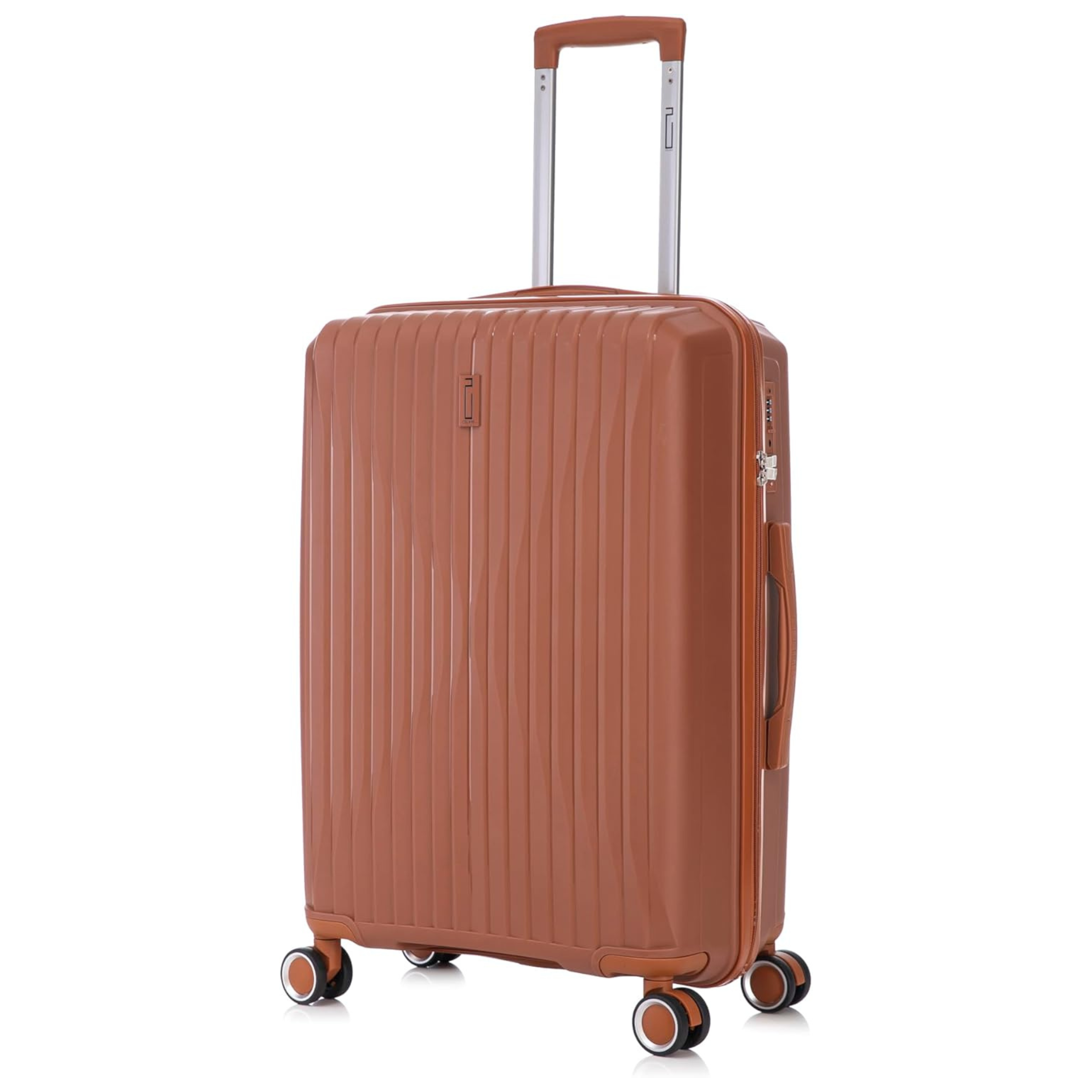 Mittlerer Koffer aus Polypropylen | 20 kg Koffer | 65x40x25 | Schwarz