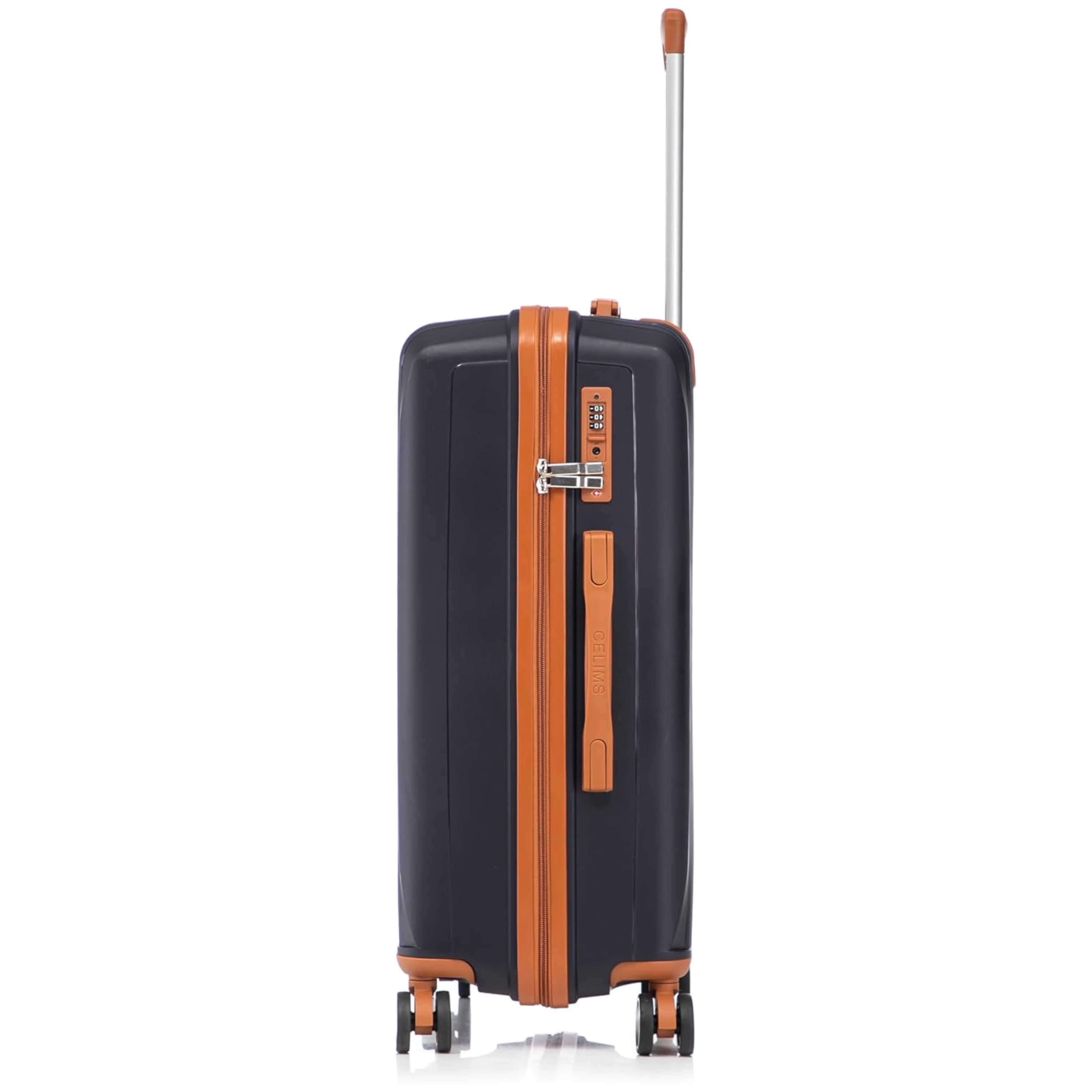 Maleta grande de polipropileno | Equipaje facturado de 23 kg | 75x45x28 | Rojo