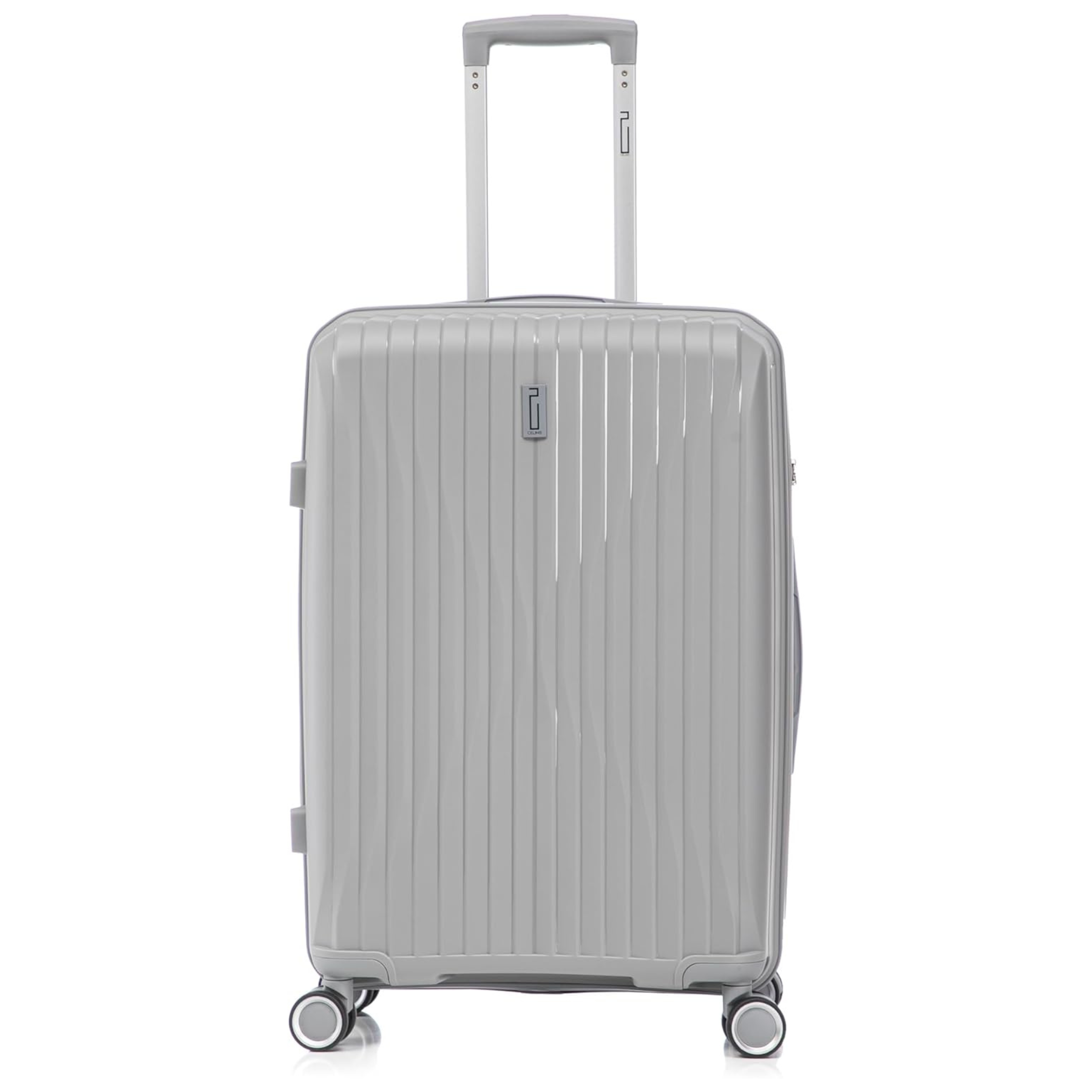 Mittlerer Koffer aus Polypropylen | 20 kg Koffer | 65x40x25 | Schwarz