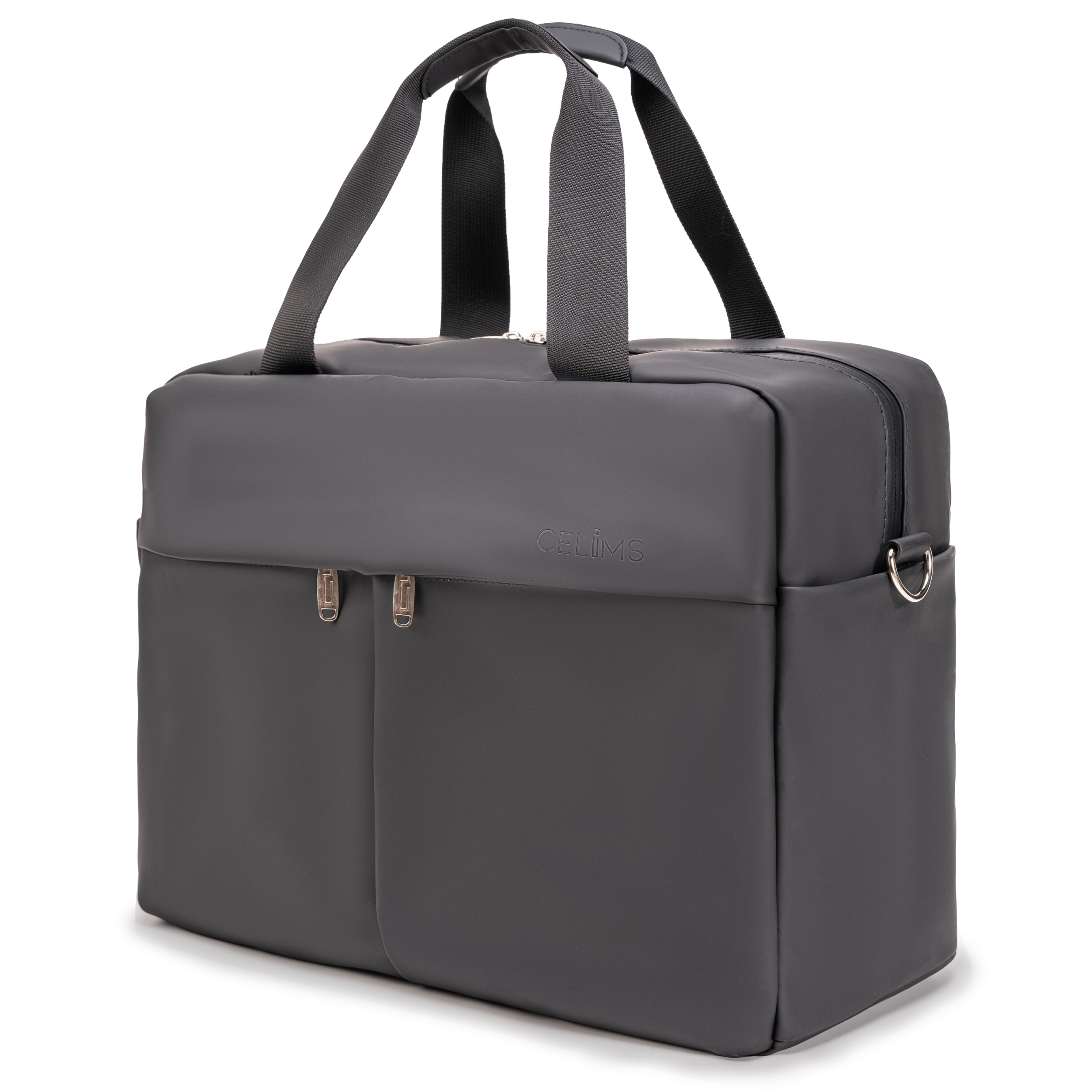 Sac 24H CELIMS 40x30x20 – Bagage Cabine – Ordinateur 15,6” – Imperméable – Cuir Vegan