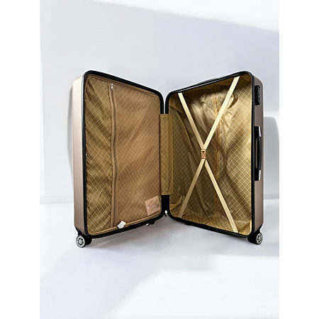 Valise Moyenne 65cm Voyageur Parisien | Cadenas | Double Roulettes | Légère et Rigide |