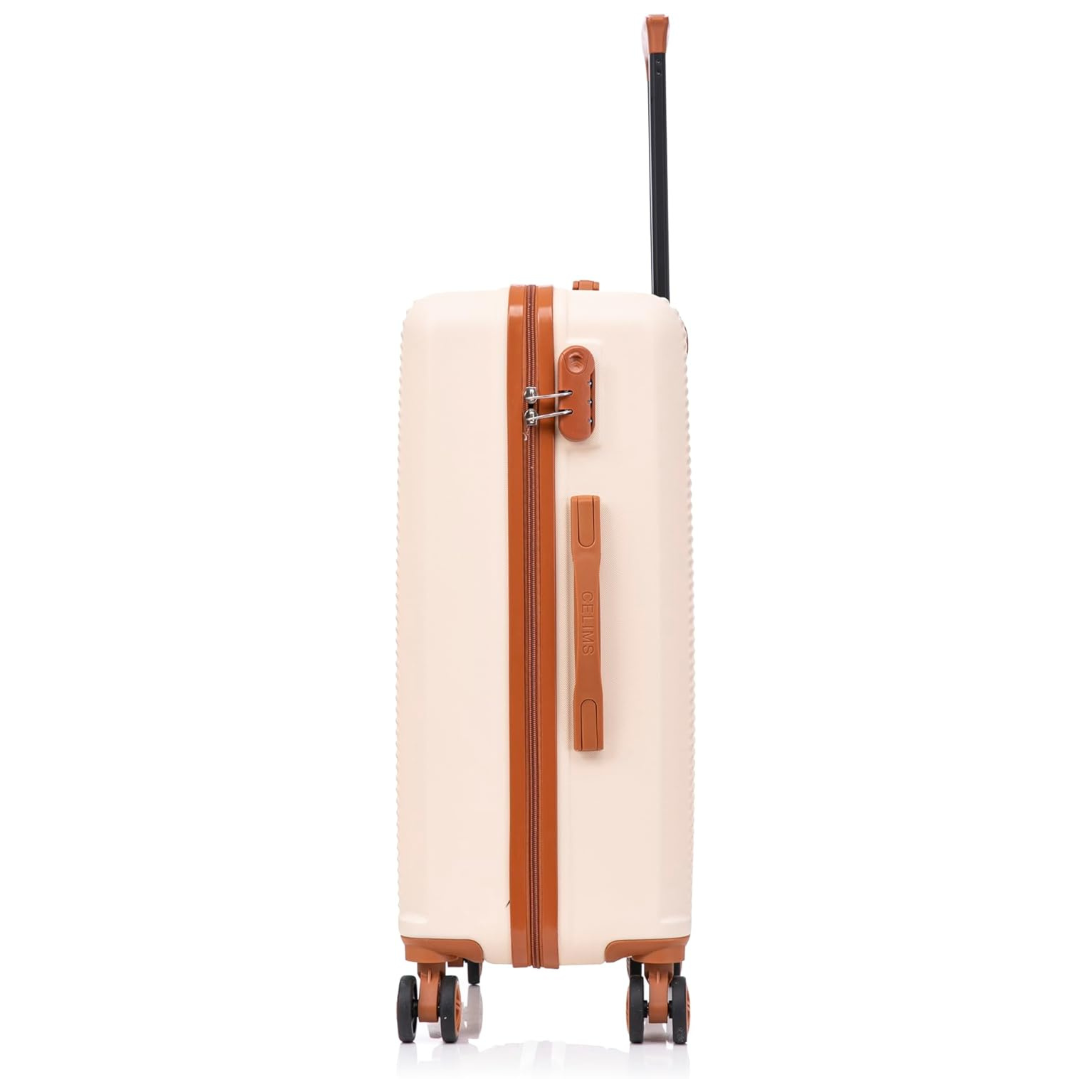 5-piece Week-end suitcase set | Cabin suitcase | Medium suitcase | Large suitcase | 2x Vanity case - Rose Gold