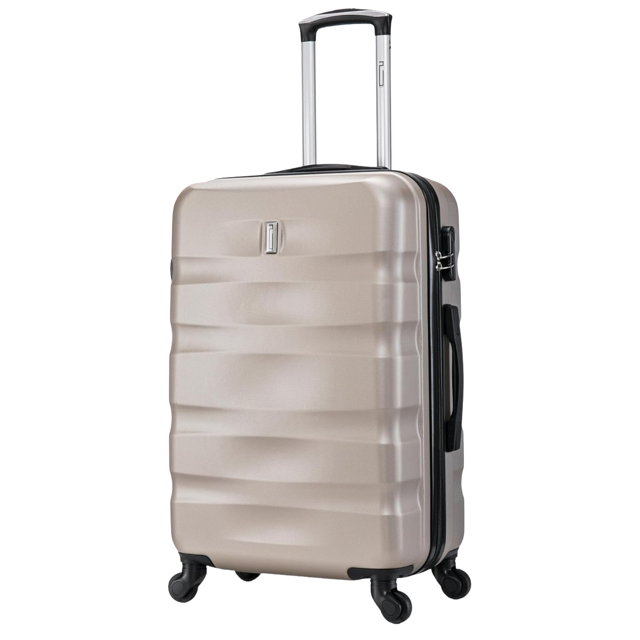 Set Valise 3 pièces AeroWave | Valise Cabine | Valise Moyenne | Valise Grande – Champagne