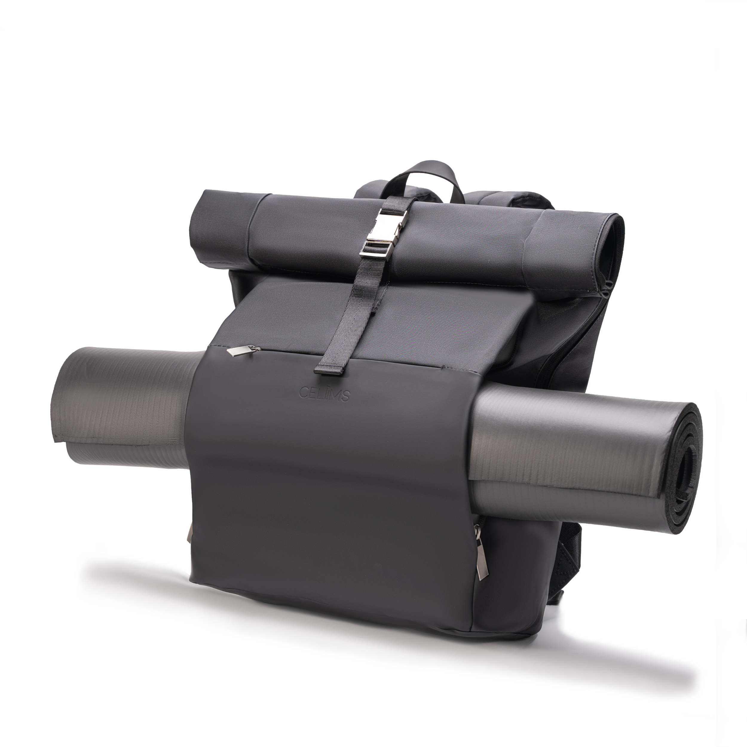 Sac à dos Roll-Top CELIMS - Bagage à Main 45x36x20cm - Imperméable & Ultra-Résitant