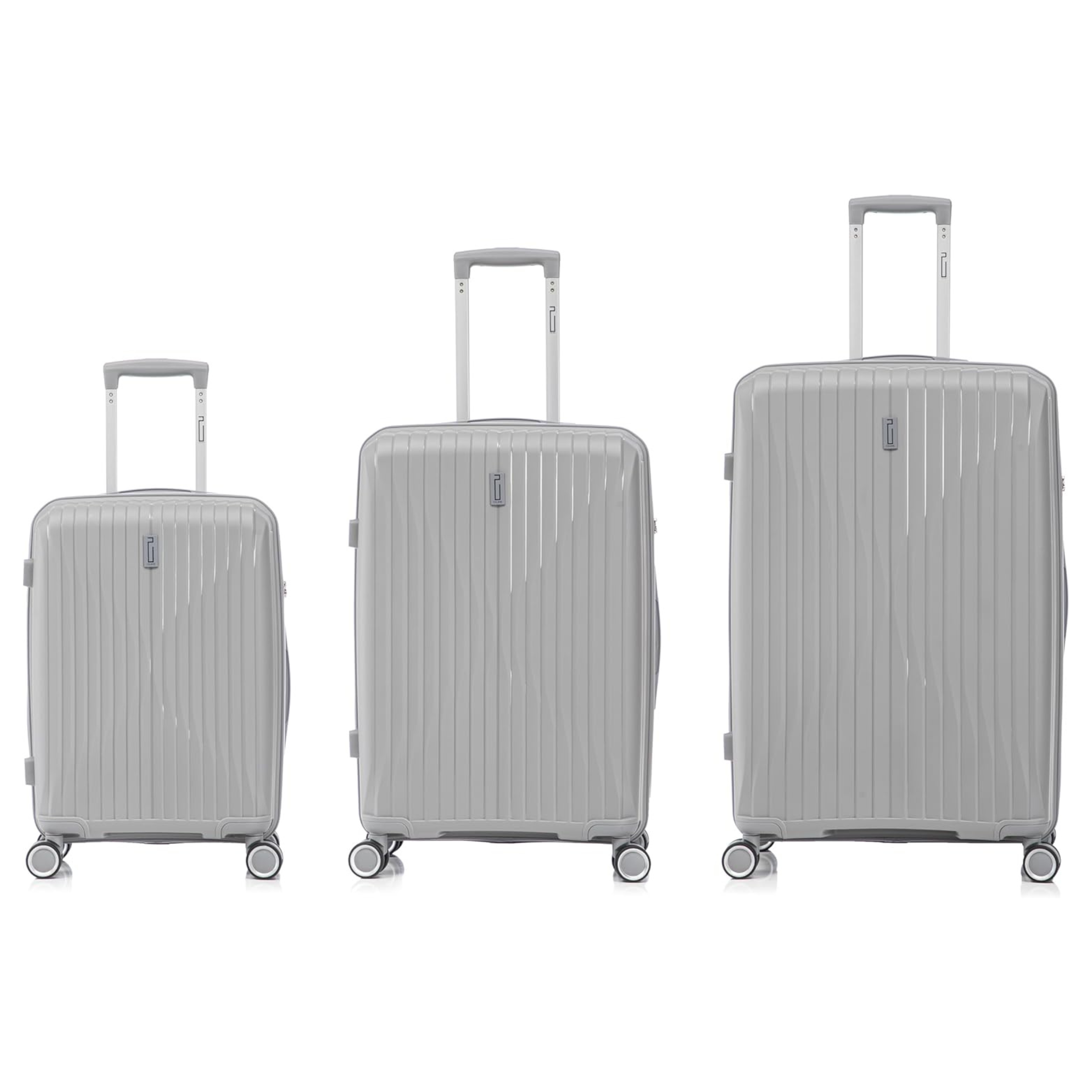 SET - Set 3 Valises - Polypropylène (XL-75cm) (L-65cm) (S-55cm)