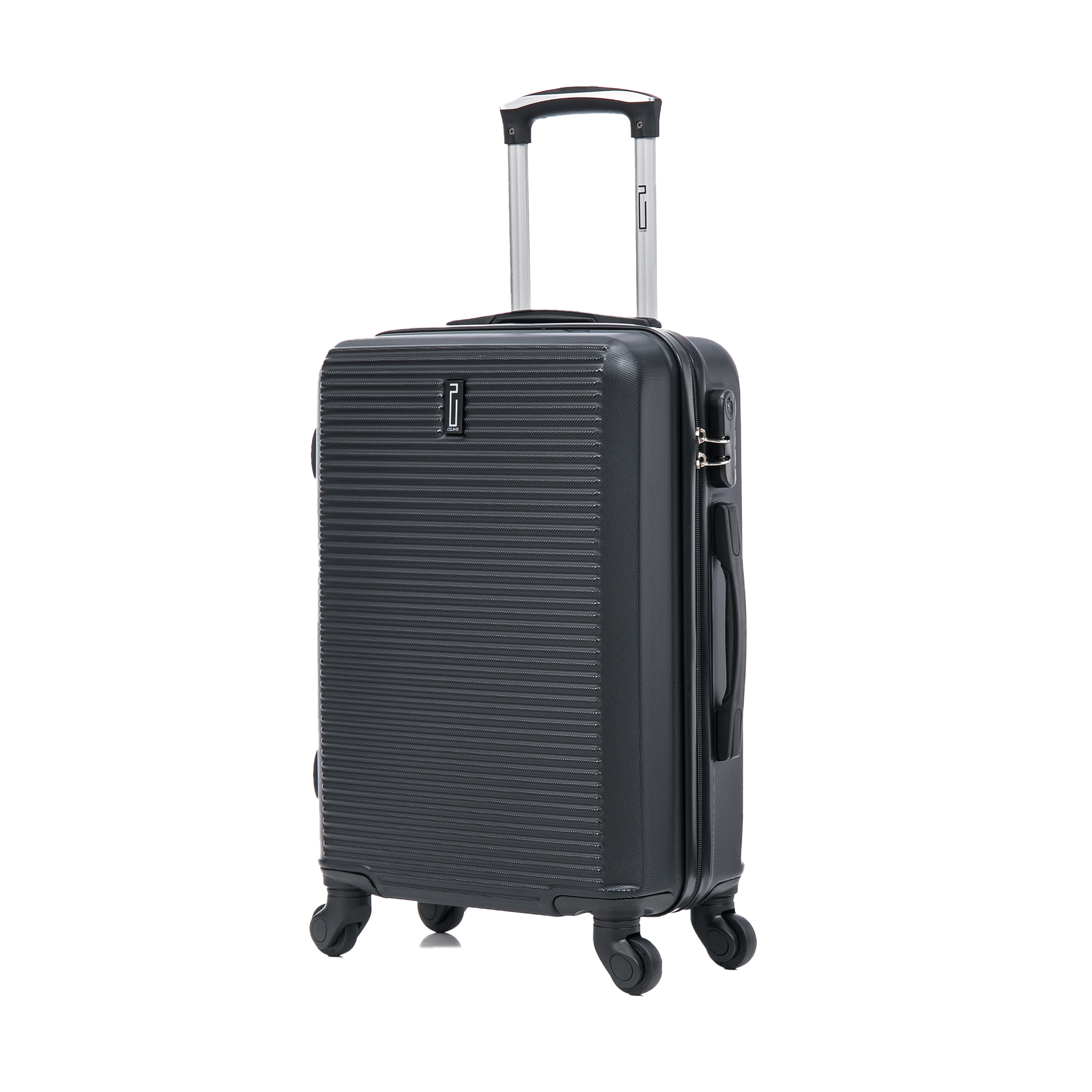 4-teiliges Wochenendkoffer-Set – Schwarz (Kabine, mittel, groß + Schminktisch)