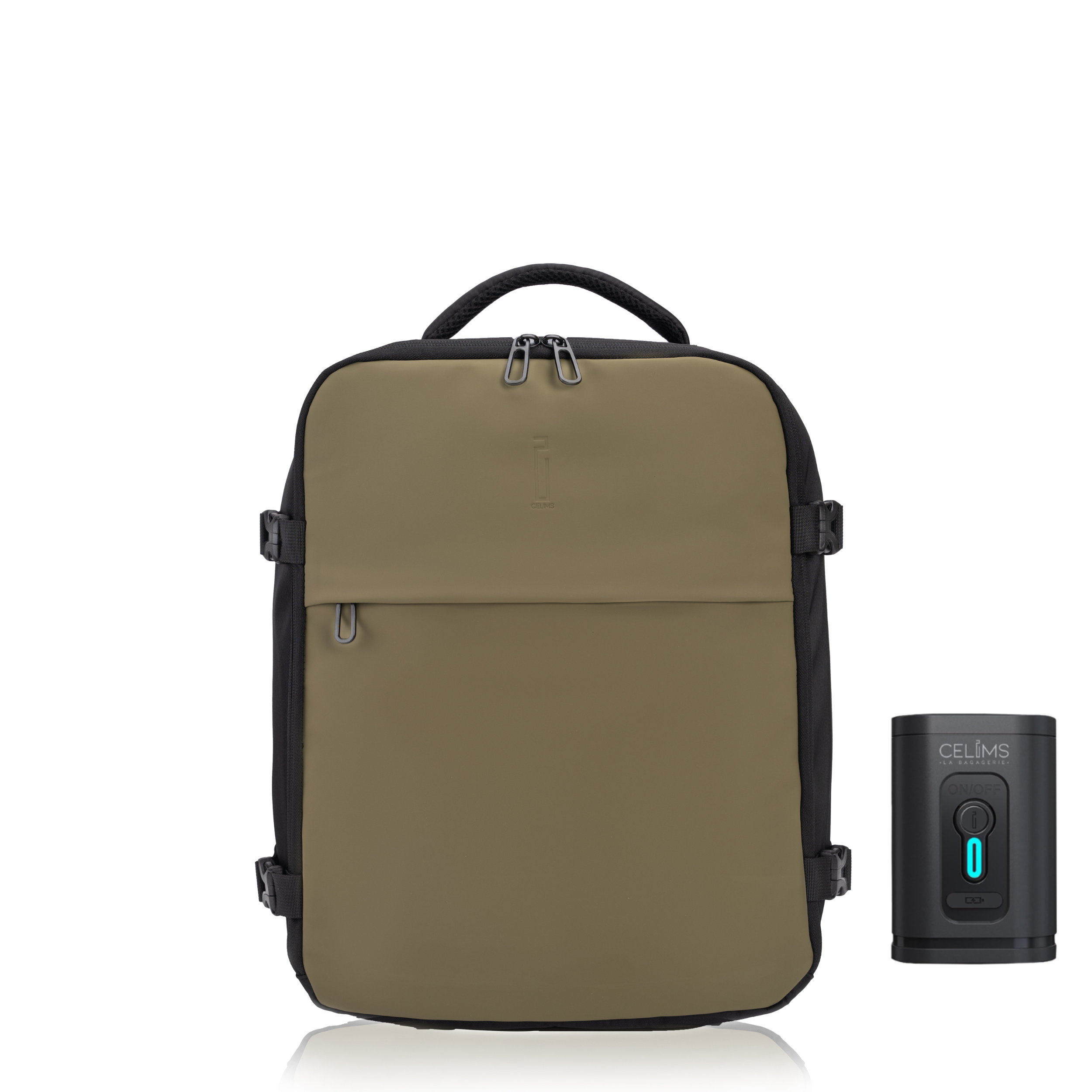 Sac à dos 40x30x20 CELIMS - Bagage à Main - Imperméable - Noir