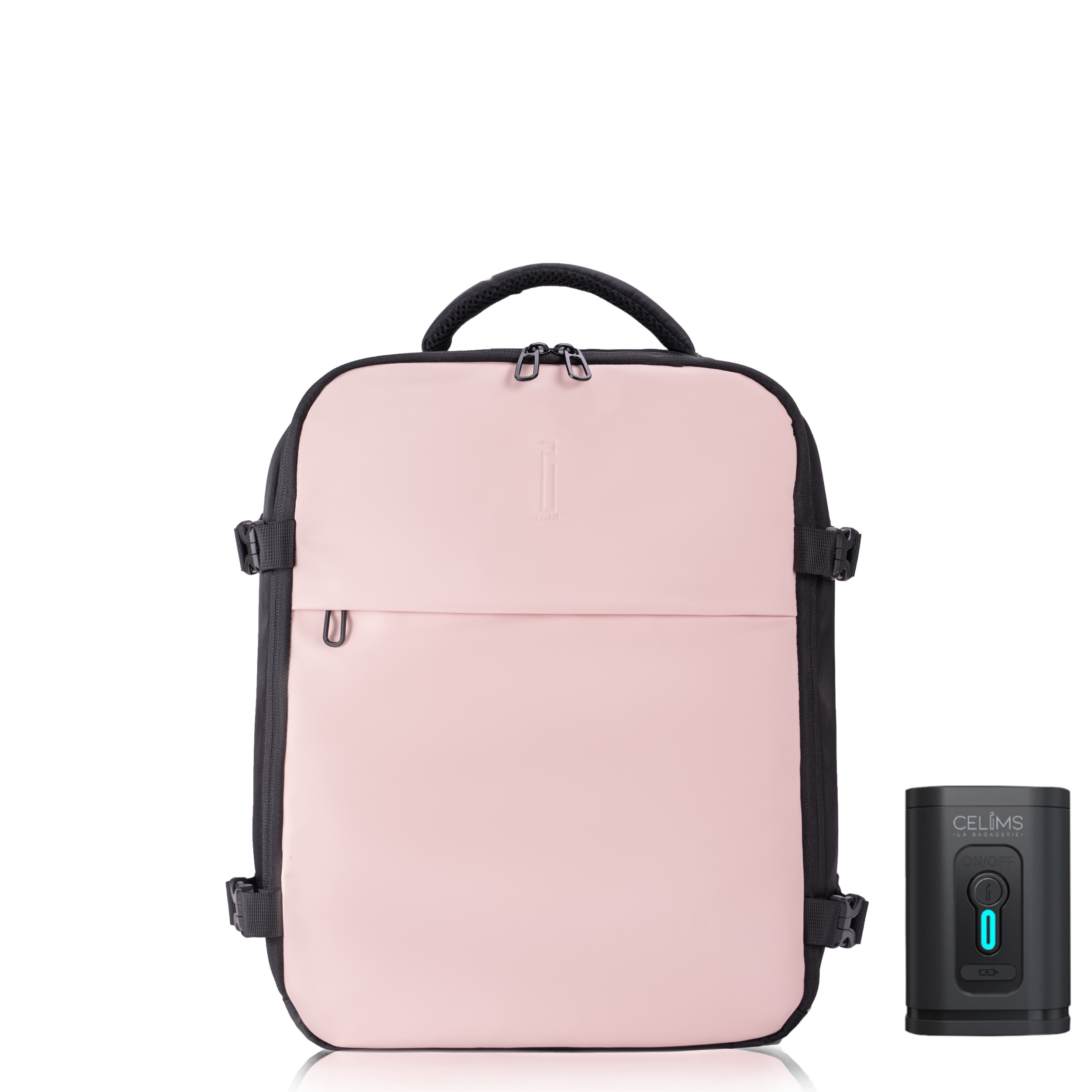 Sac à dos 40x30x20 CELIMS - Bagage à Main - Imperméable - Noir