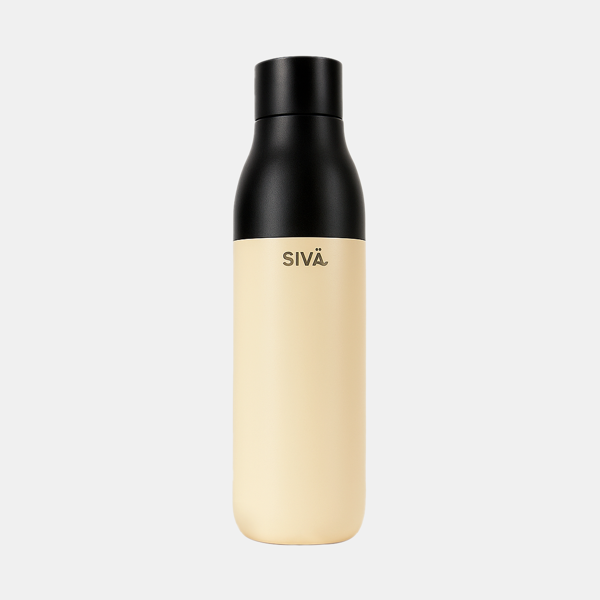 SIVÄ – Auslaufsichere und isolierte Wasserflasche | Robuste Edelstahl-Wasserflasche mit natürlichem Kohlefilter | Thermoflasche | 740 ml | 12 Std. kalt & 8 Std. heiß | Grün