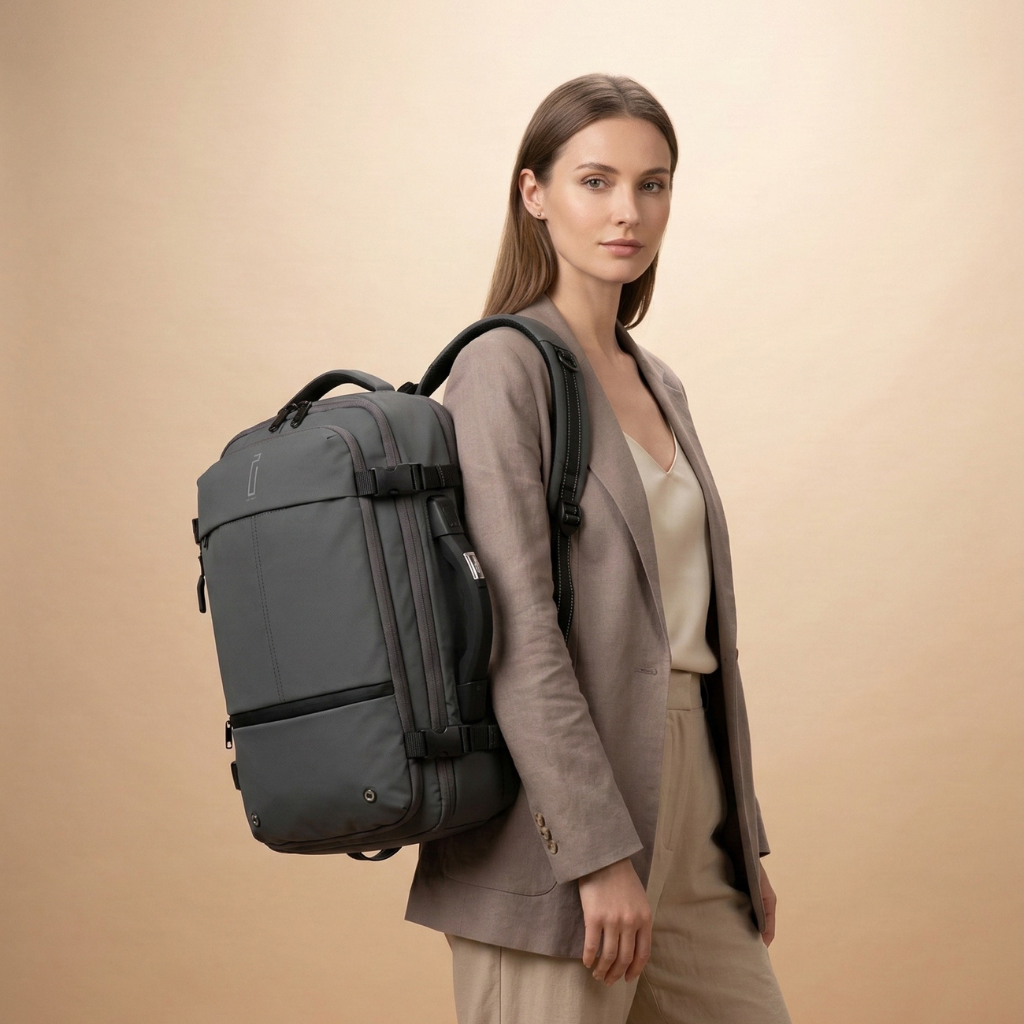 Sac à dos compressible V2 – Avec ou sans pompe, sac de compression inclus