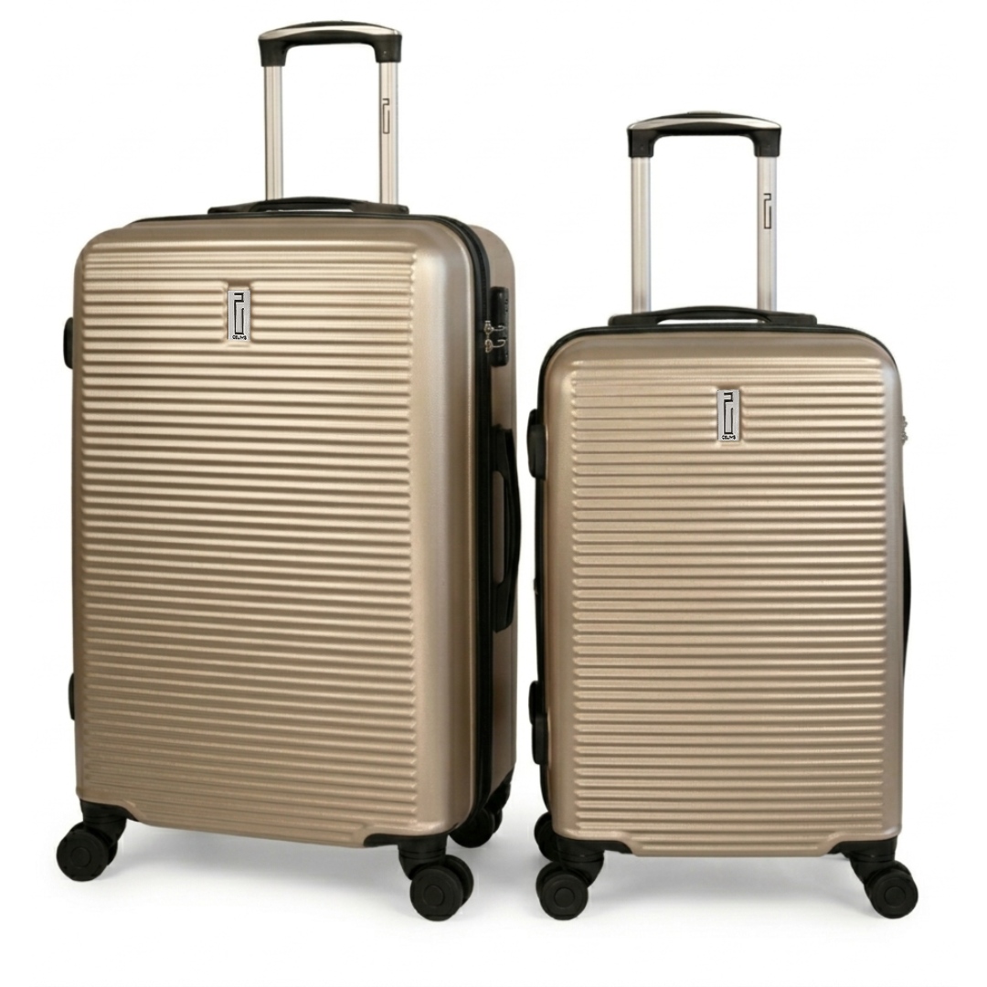 SET - Set de 2 Valises - ABS - Cabine S (55cm) - Soute L (65cm)