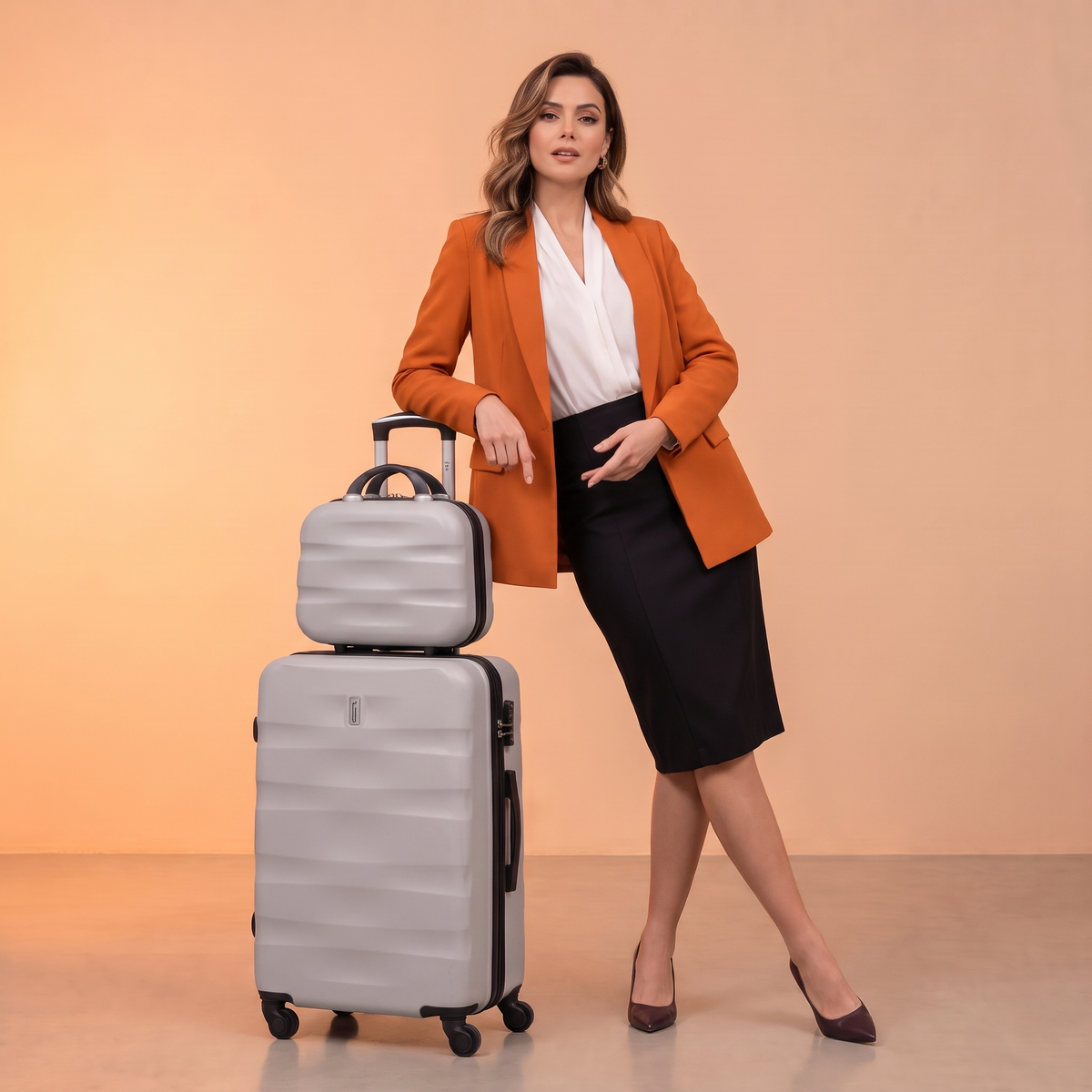 Valise Soute ABS avec Vanity - L (65cm)