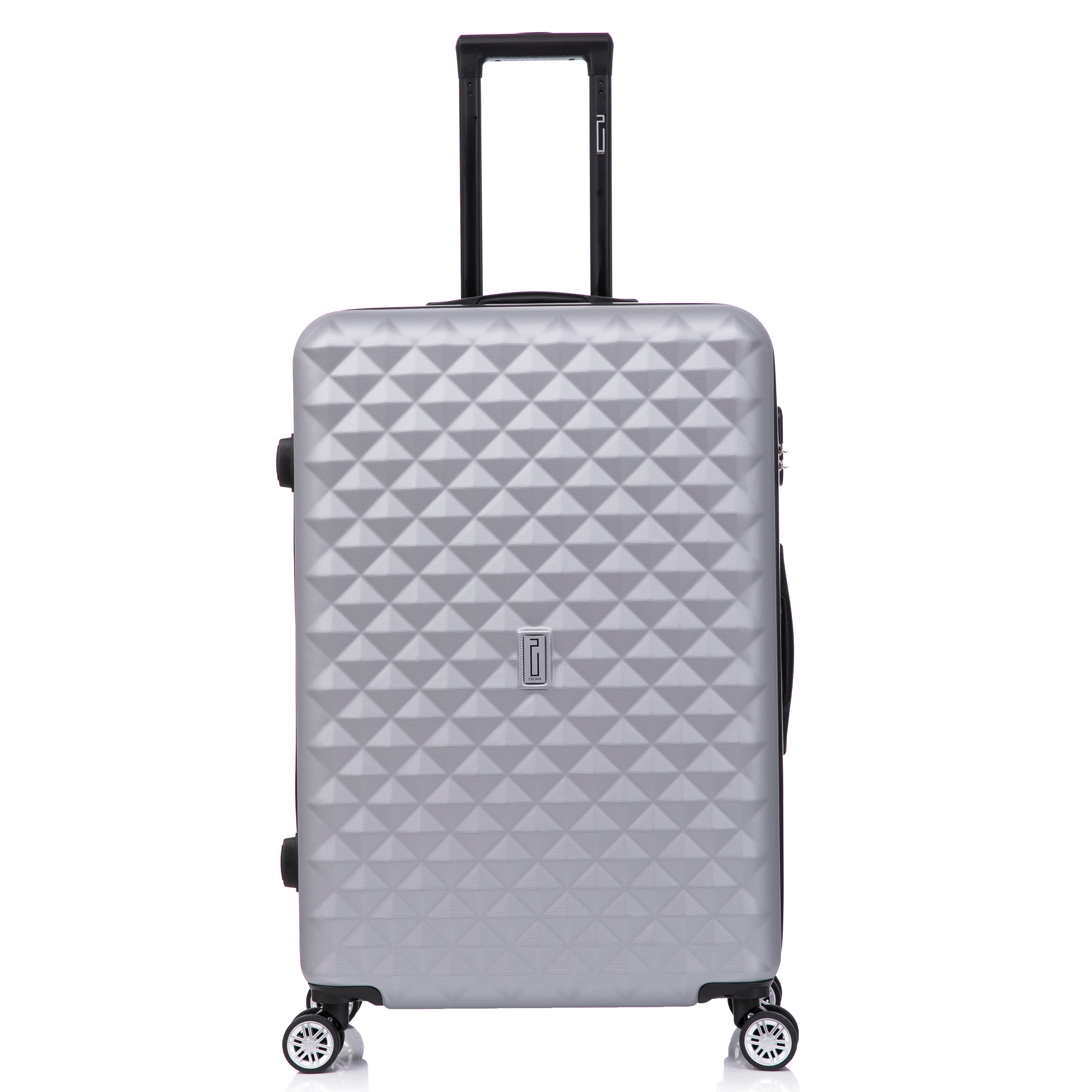 Valise Grande Urban | Grande Valise Rigide | 75x45x28 | Argent