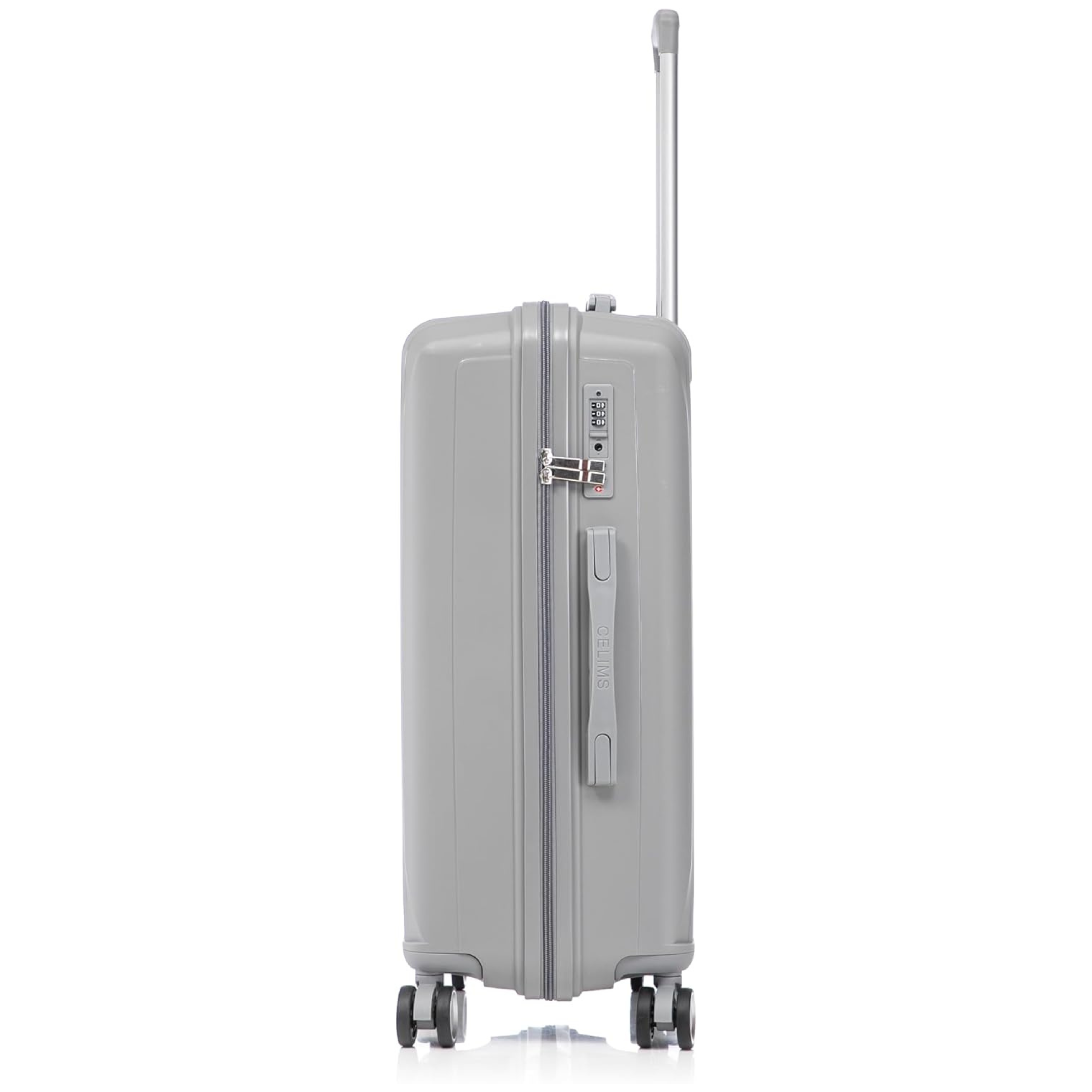 Maleta grande de polipropileno | Equipaje facturado de 23 kg | 75x45x28 | Rojo