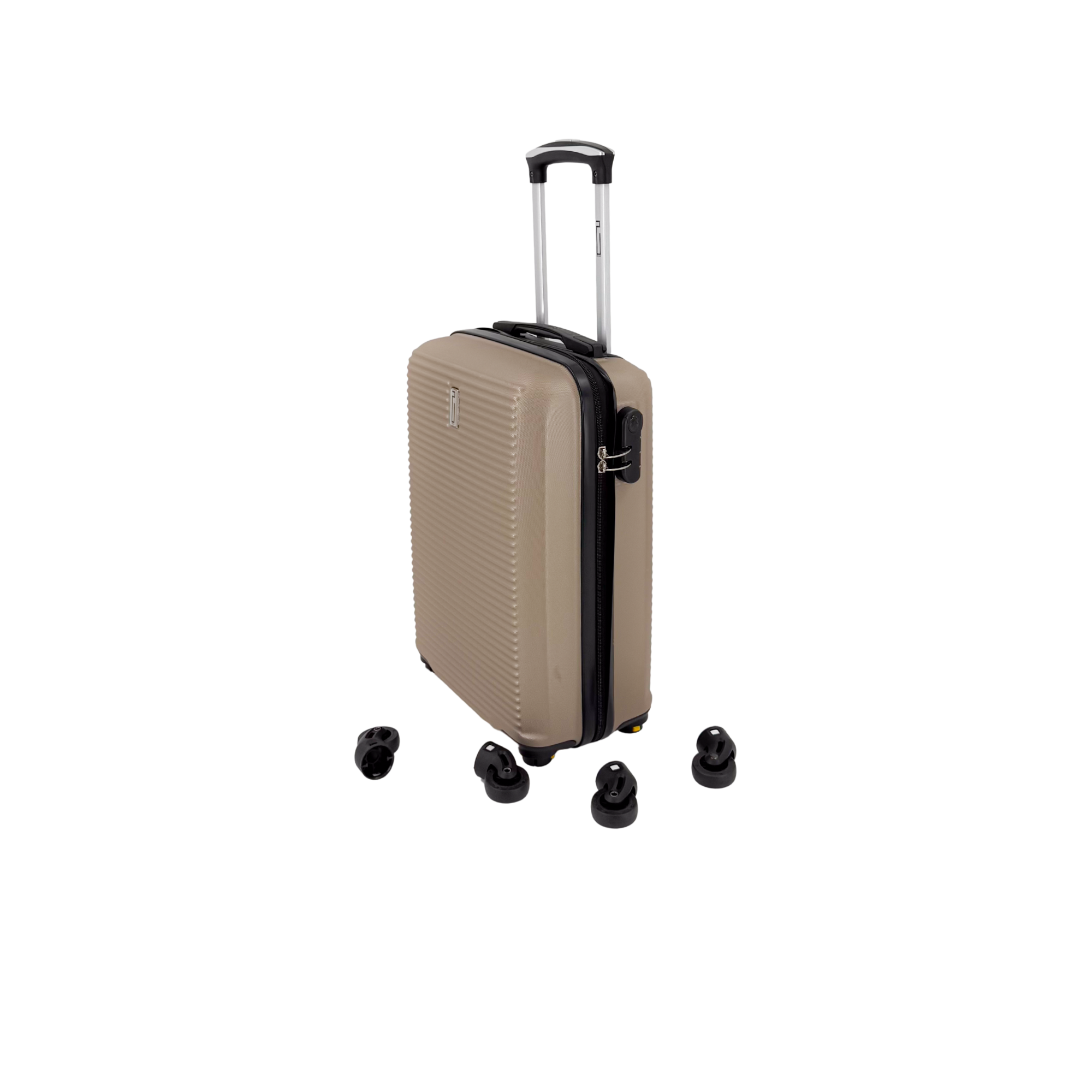 Maleta de Cabina Pequeña – 45cm – ABS | Con ruedas extraíbles