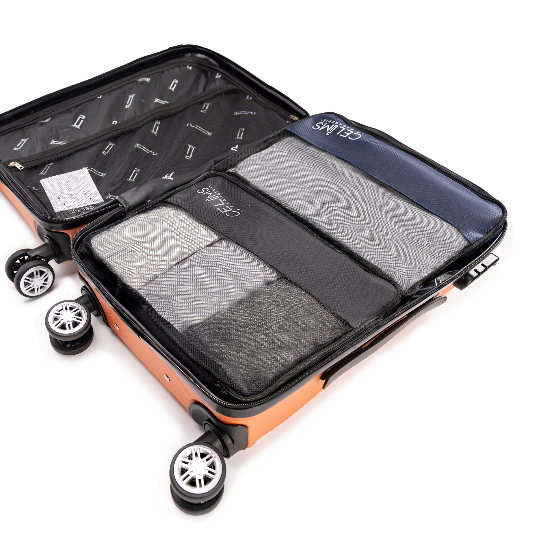 PACKING CUBE – Cube de Rangement Valise – Organisateur Bagage Voyage Léger et Pliable – Accessoire de Voyage