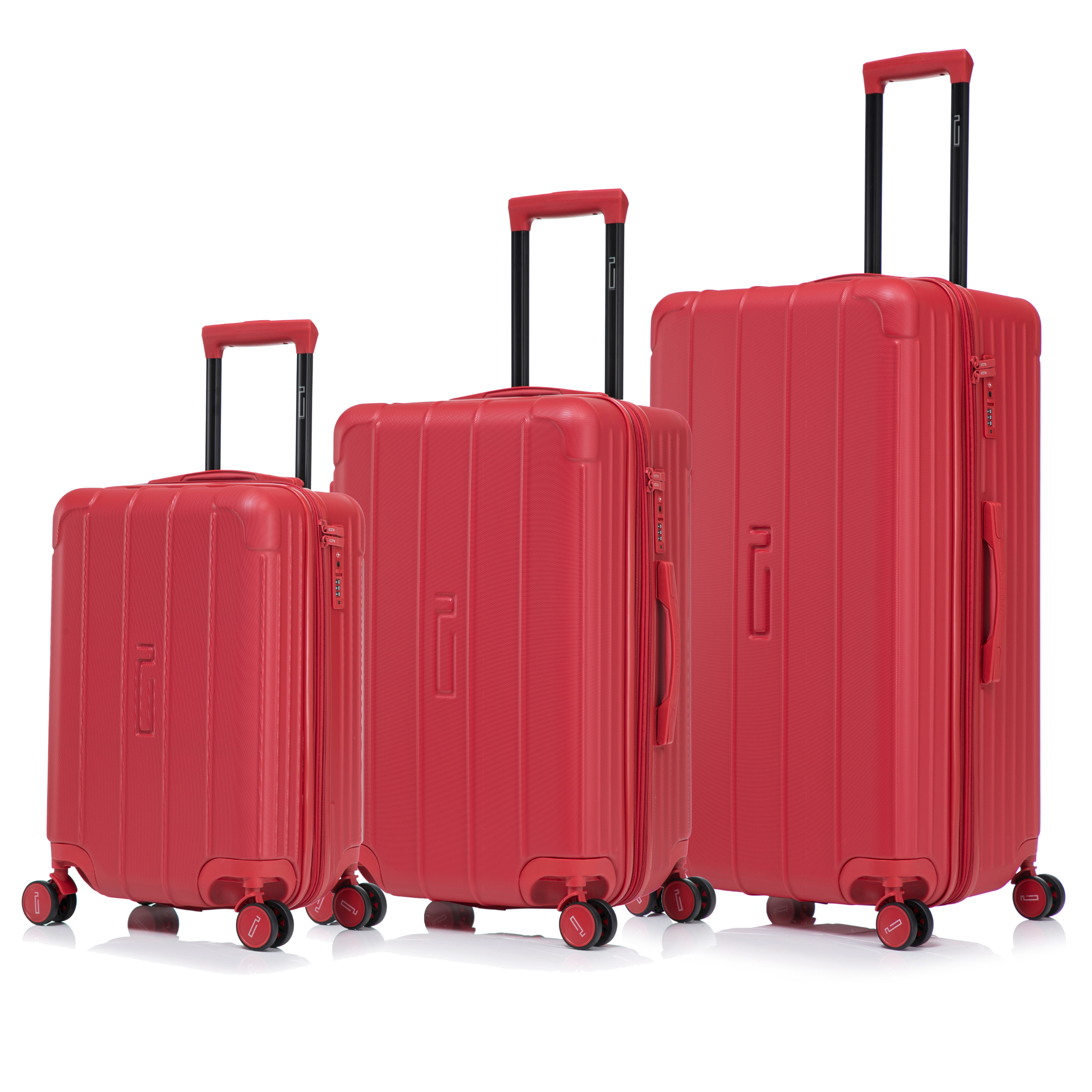 Set de 3 valises Trunk rigides – Cabine & Soute – TSA