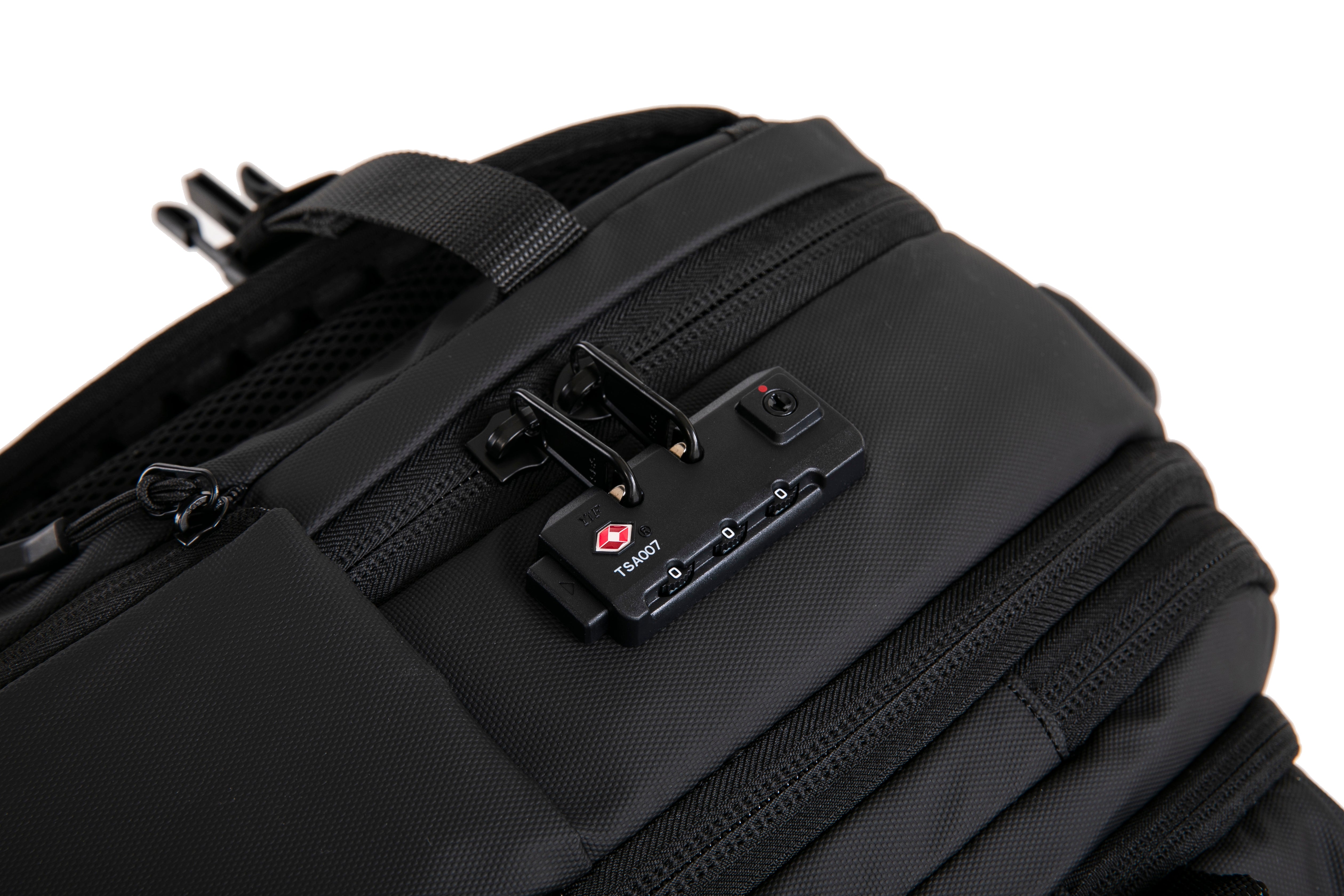 Mochila de viaje | Mochila de vacío | Impermeable – Negro con bomba
