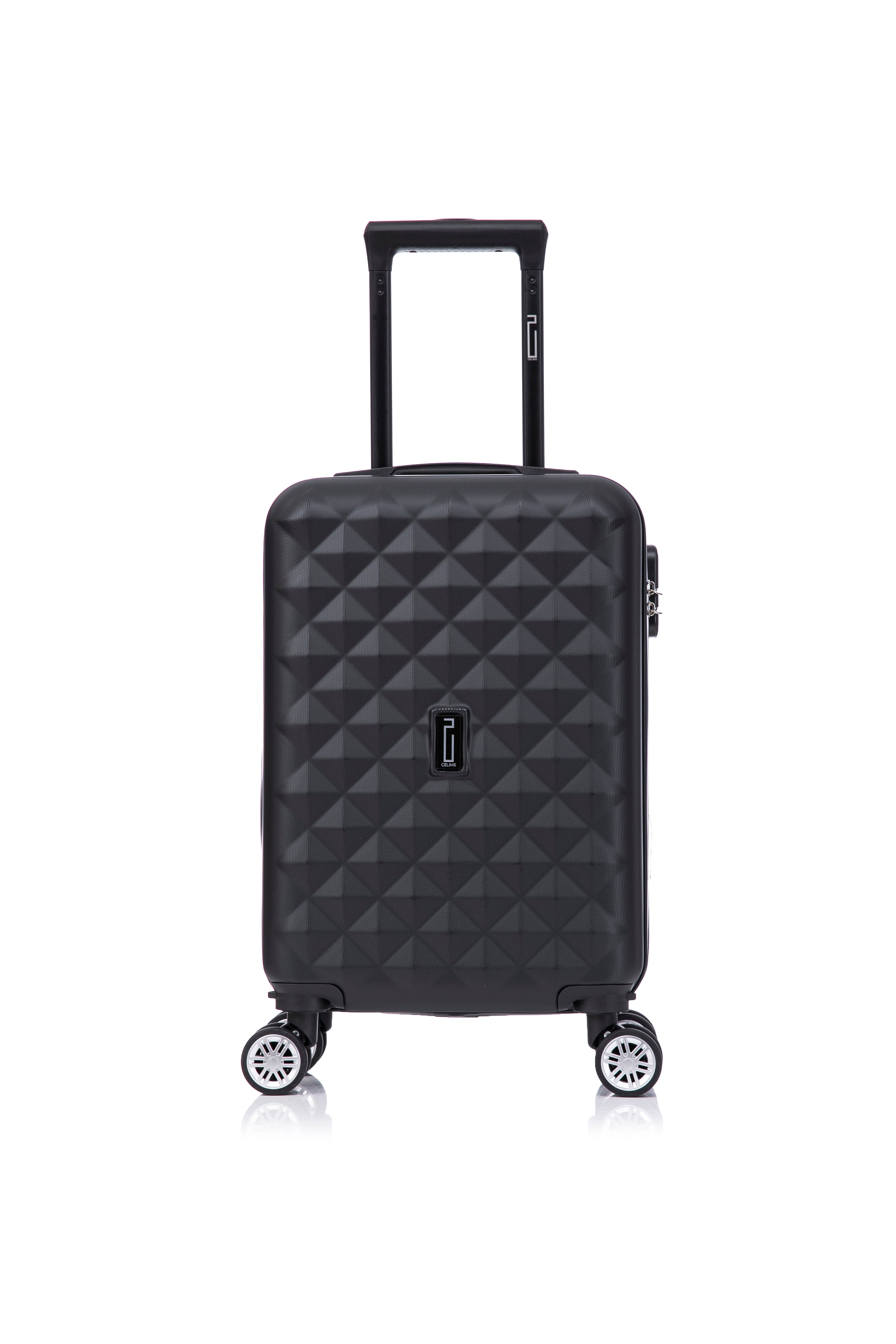 Valise ABS 45 × 36 × 20 cm – petit bagage cabine EasyJet/Ryanair - Noir