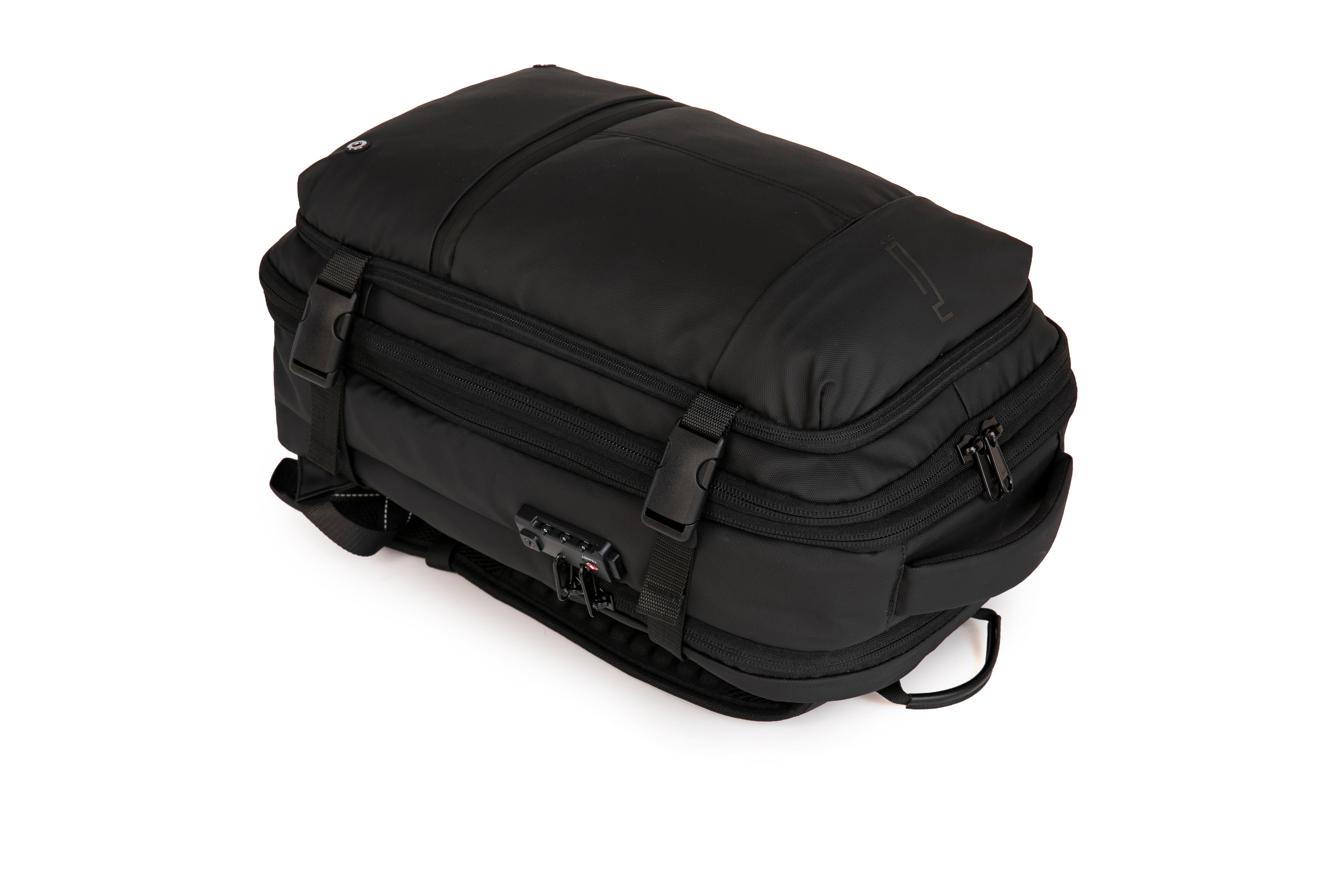 Mochila de viaje | Mochila de vacío | Impermeable – Negro con bomba