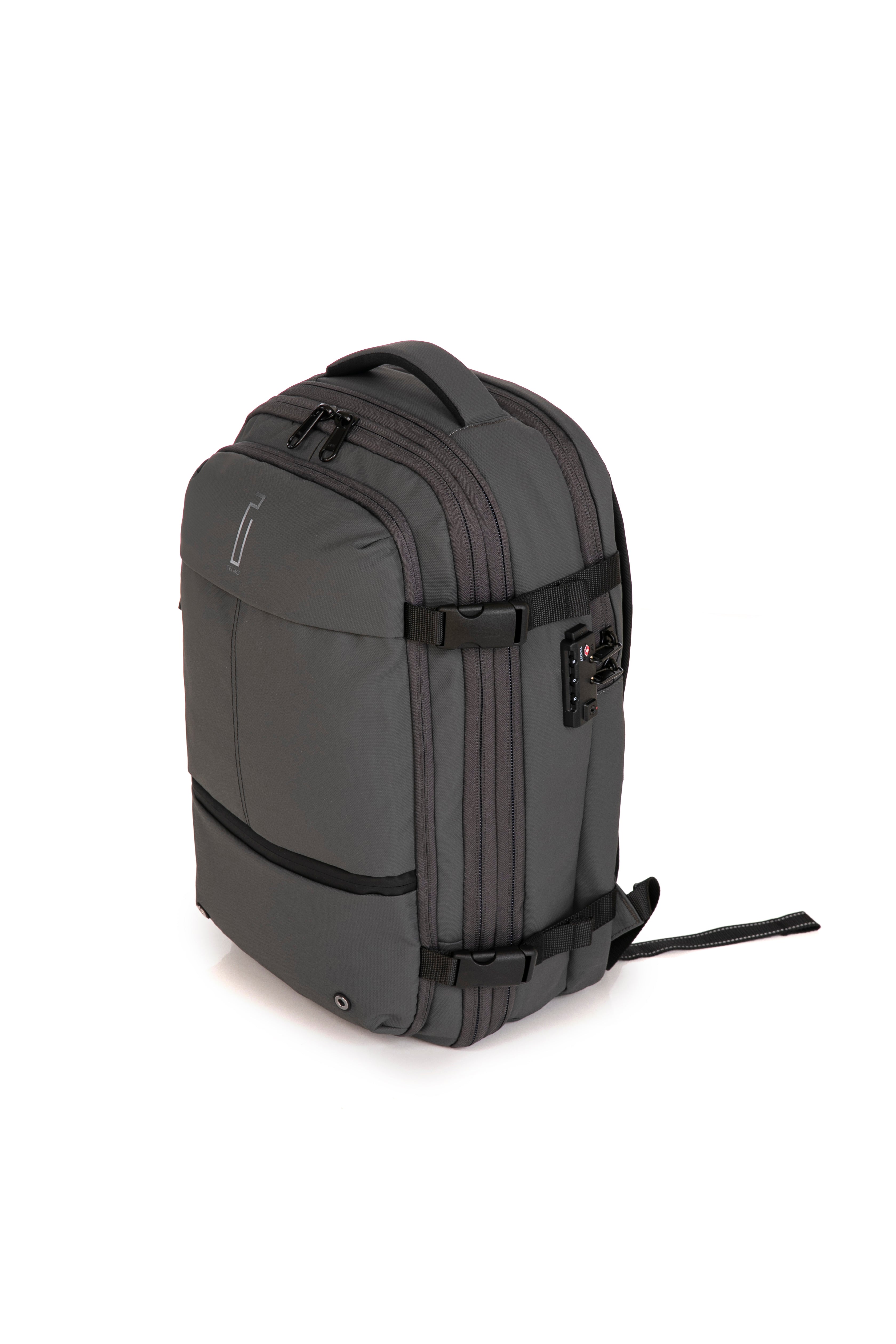 Mochila de viaje | Mochila de vacío | Impermeable – Negro con bomba